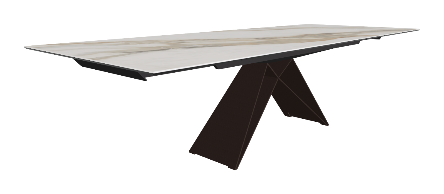 200-294x106x75h Rectangle Shaped_Glossy Borghini Calacatta_Bronze Embossed_Extended