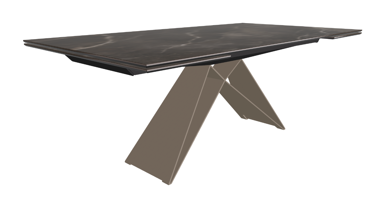 200-294x106x75h Rectangle Shaped_Andromeda_Titanium Embossed_Closed