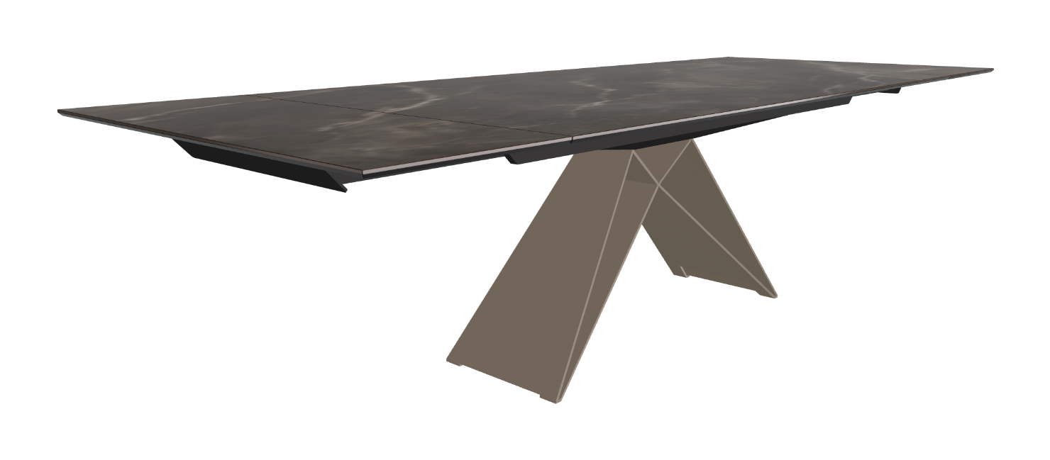200-294x106x75h Rectangle Shaped_Andromeda_Titanium Embossed_Extended
