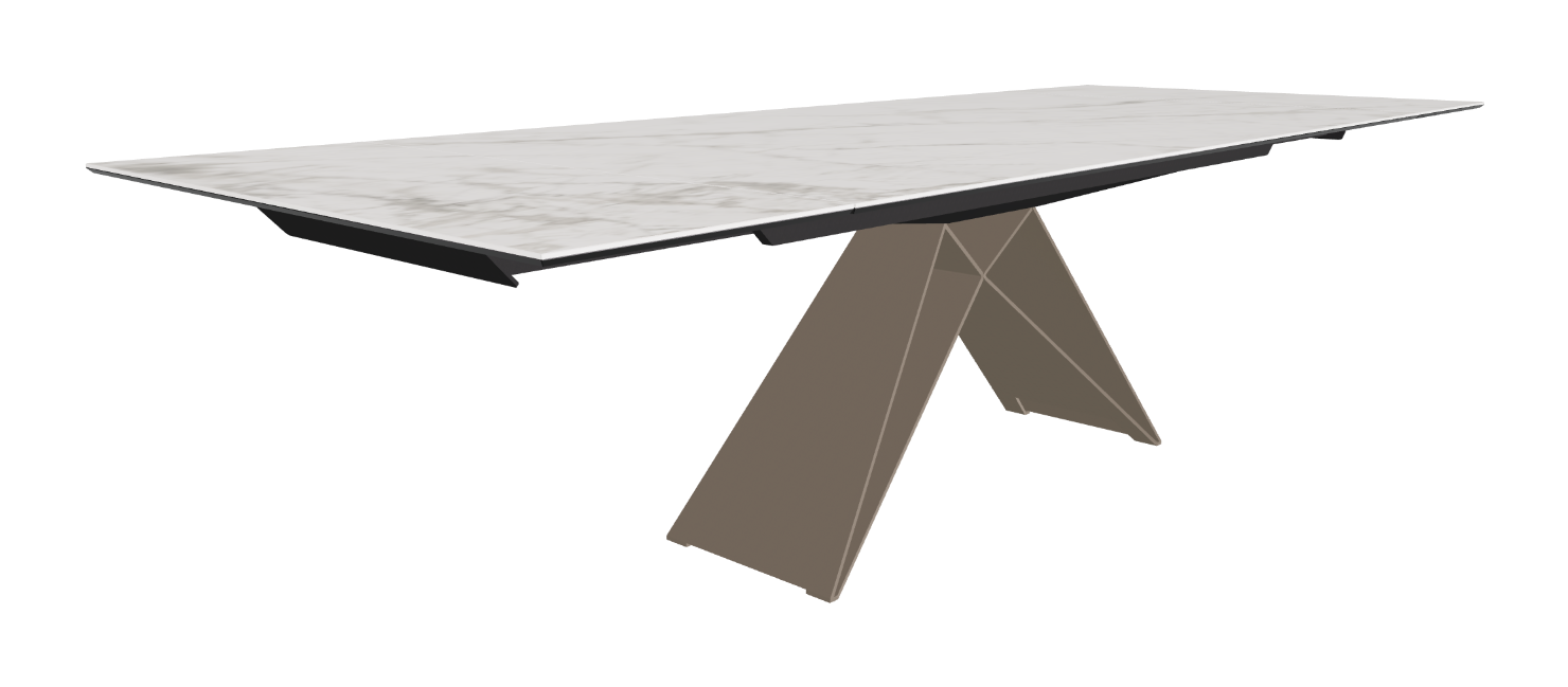 200-294x106x75h Rectangle Shaped_Matt Invisible_Titanium Embossed_Extended