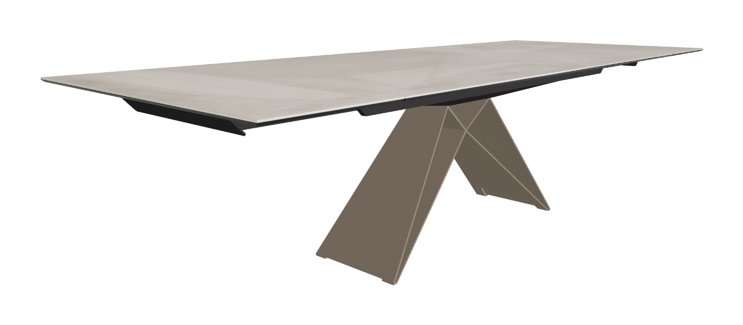 200-294x106x75h Rectangle Shaped_Luxor_Titanium Embossed_Extended