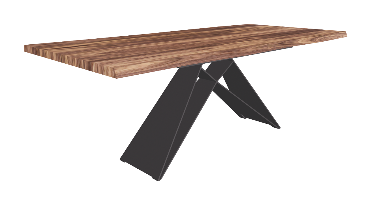 Cattelan Italia Premier Wood Live Edged Dining Table