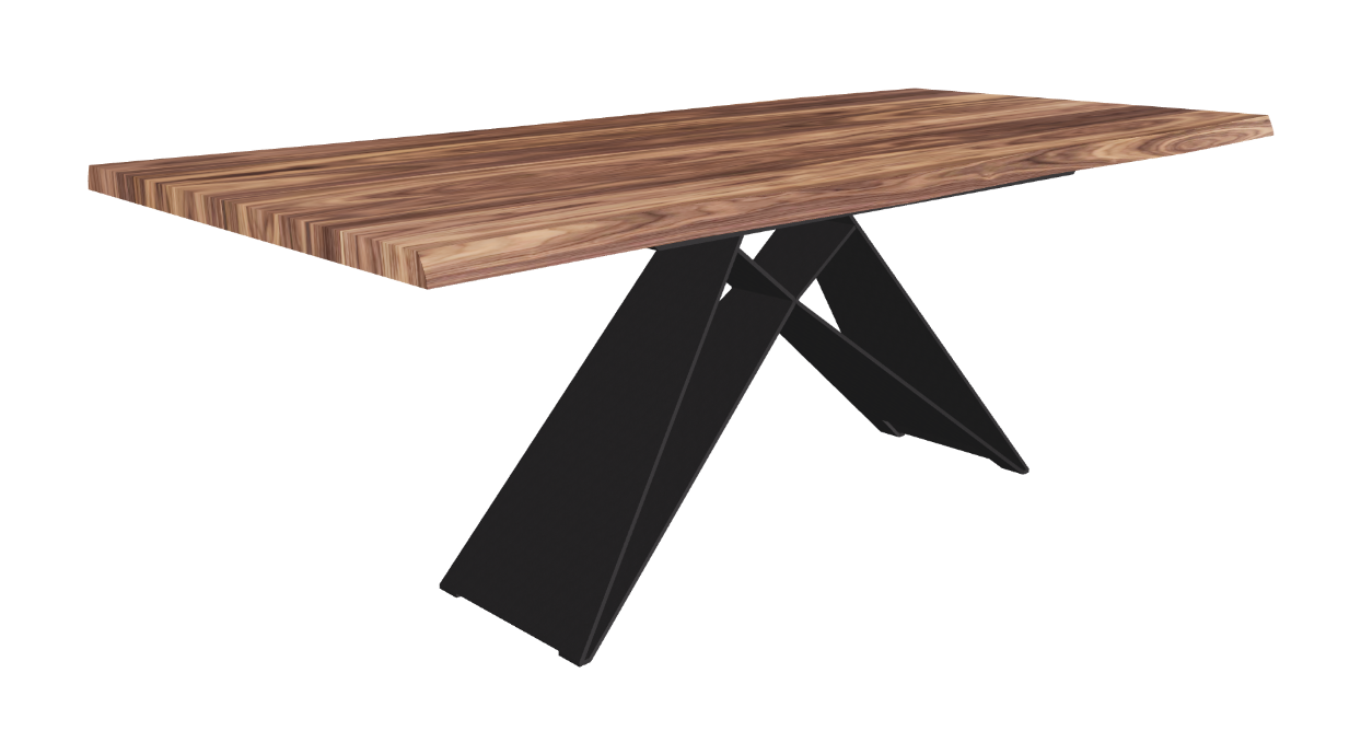 Cattelan Italia Premier Wood Live Edged Dining Table