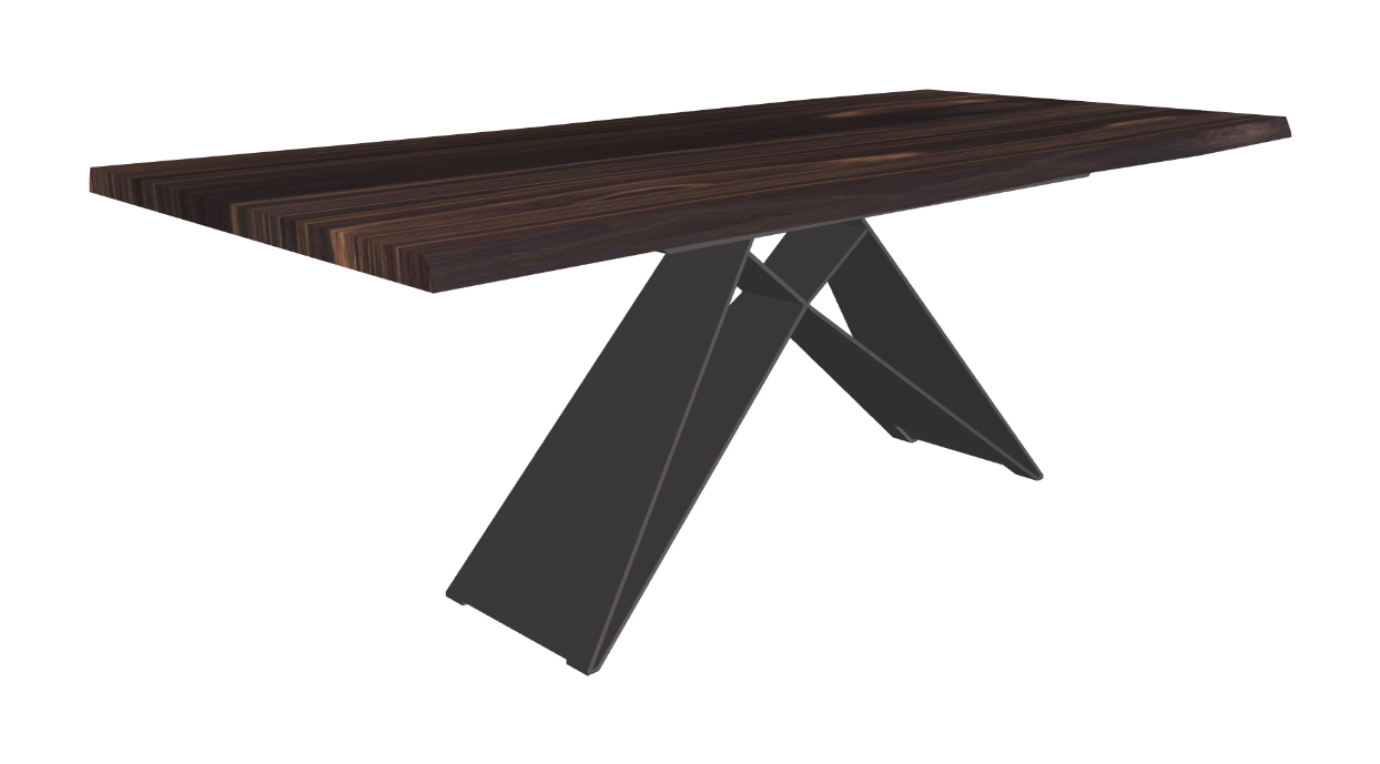 Cattelan Italia Premier Wood Live Edged Dining Table