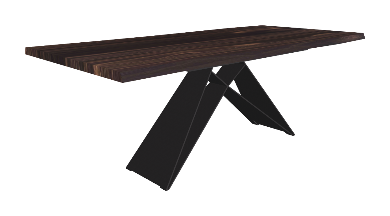 Cattelan Italia Premier Wood Live Edged Dining Table