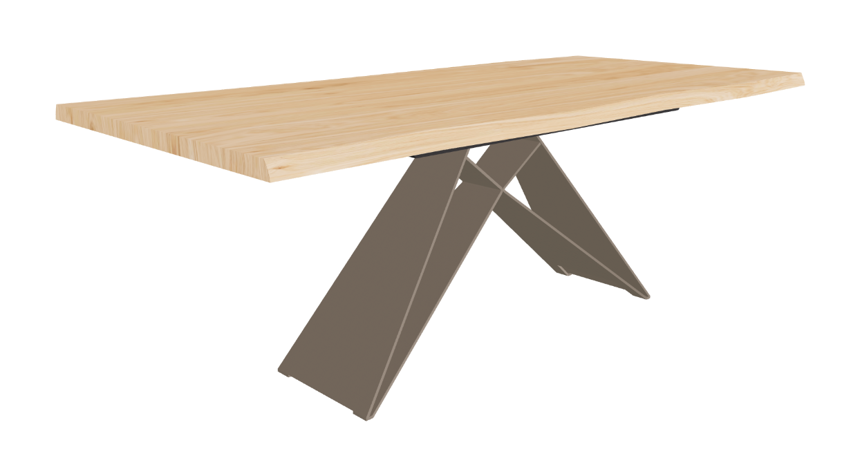 Cattelan Italia Premier Wood Live Edged Dining Table