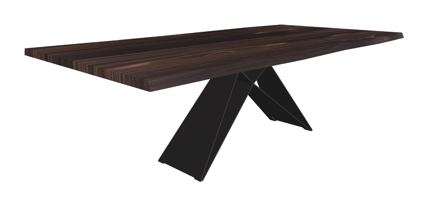 Cattelan Italia Premier Wood Live Edged Dining Table