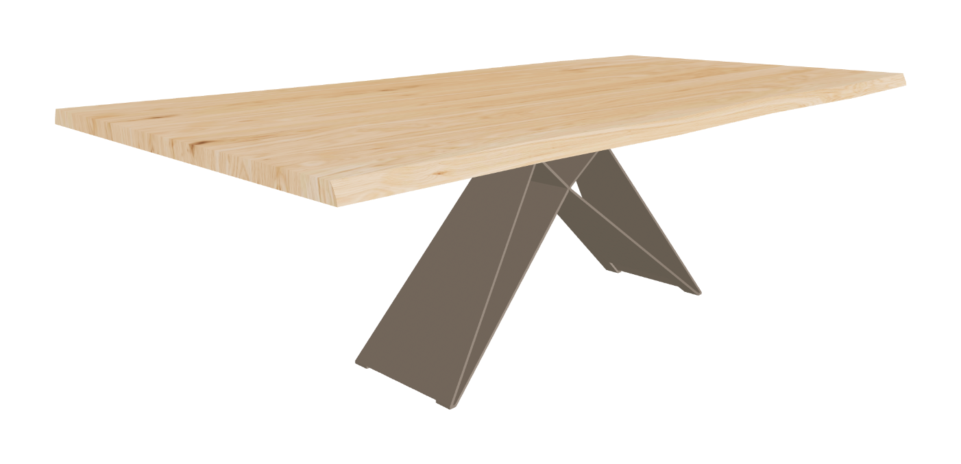 Cattelan Italia Premier Wood Live Edged Dining Table
