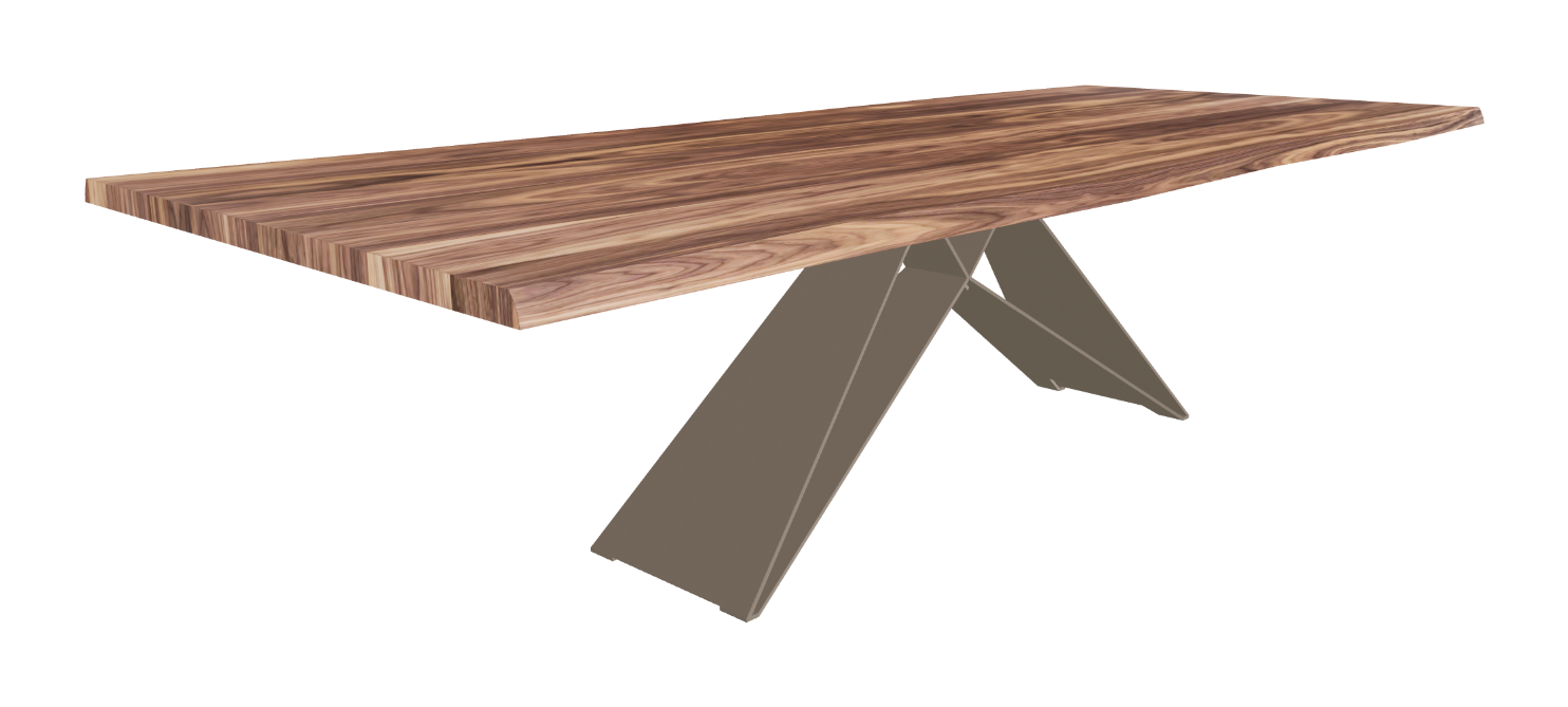 Cattelan Italia Premier Wood Live Edged Dining Table