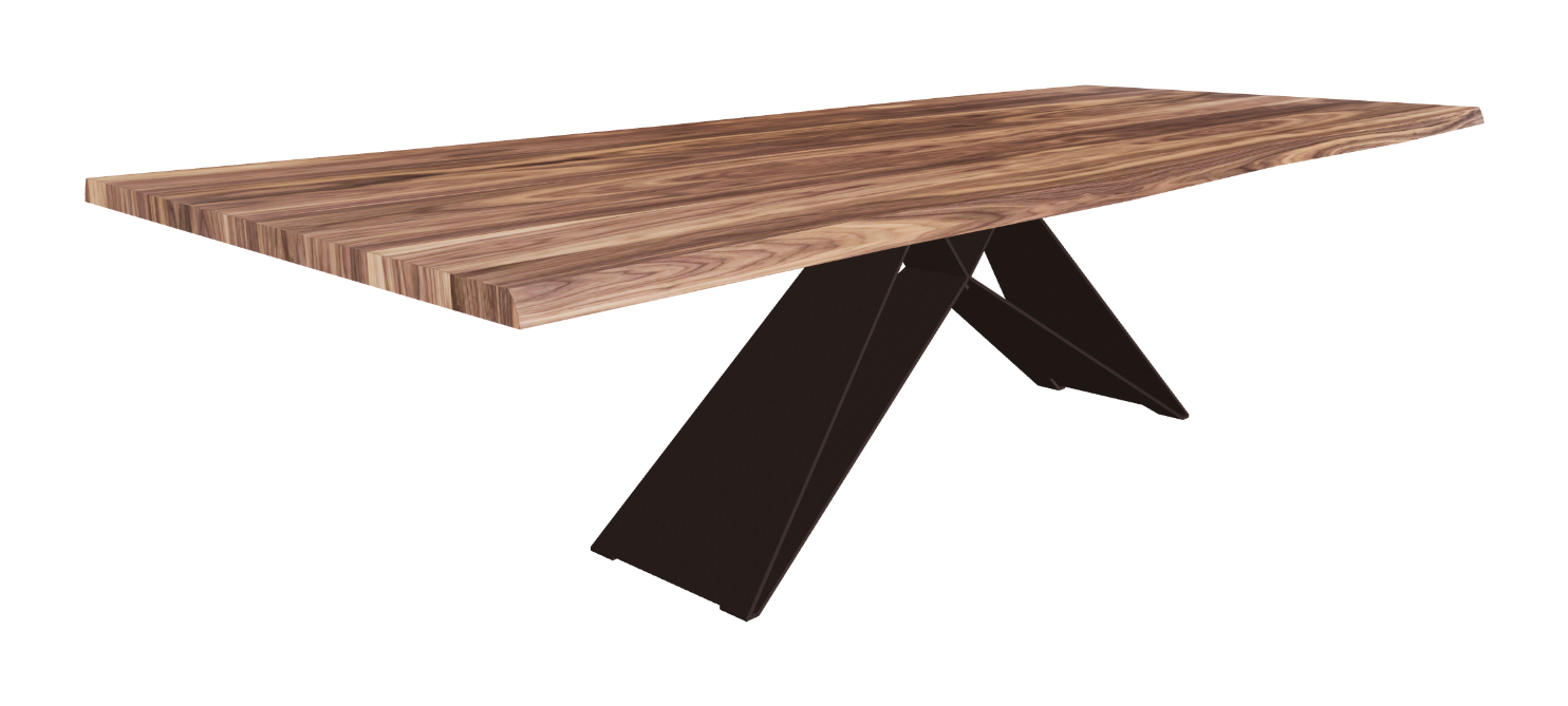 Cattelan Italia Premier Wood Live Edged Dining Table