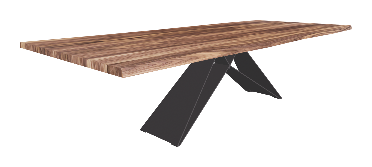 Cattelan Italia Premier Wood Live Edged Dining Table