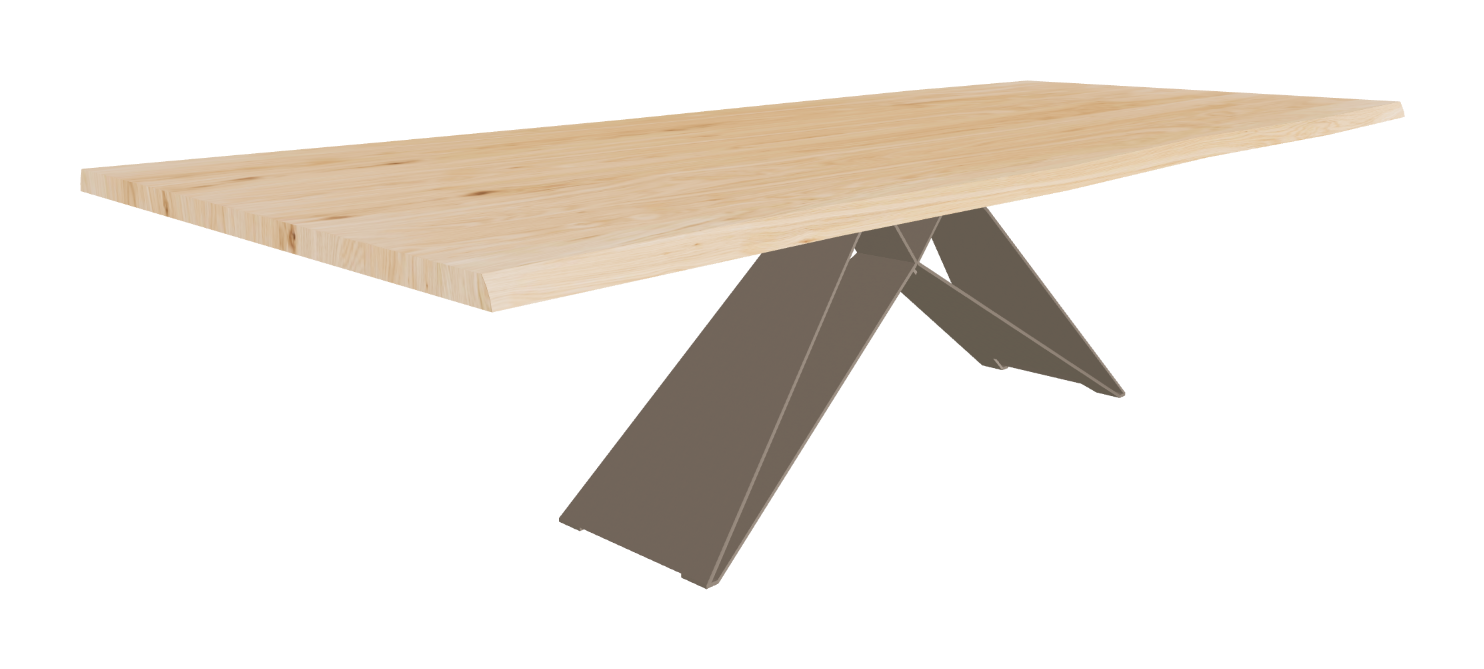 Cattelan Italia Premier Wood Live Edged Dining Table