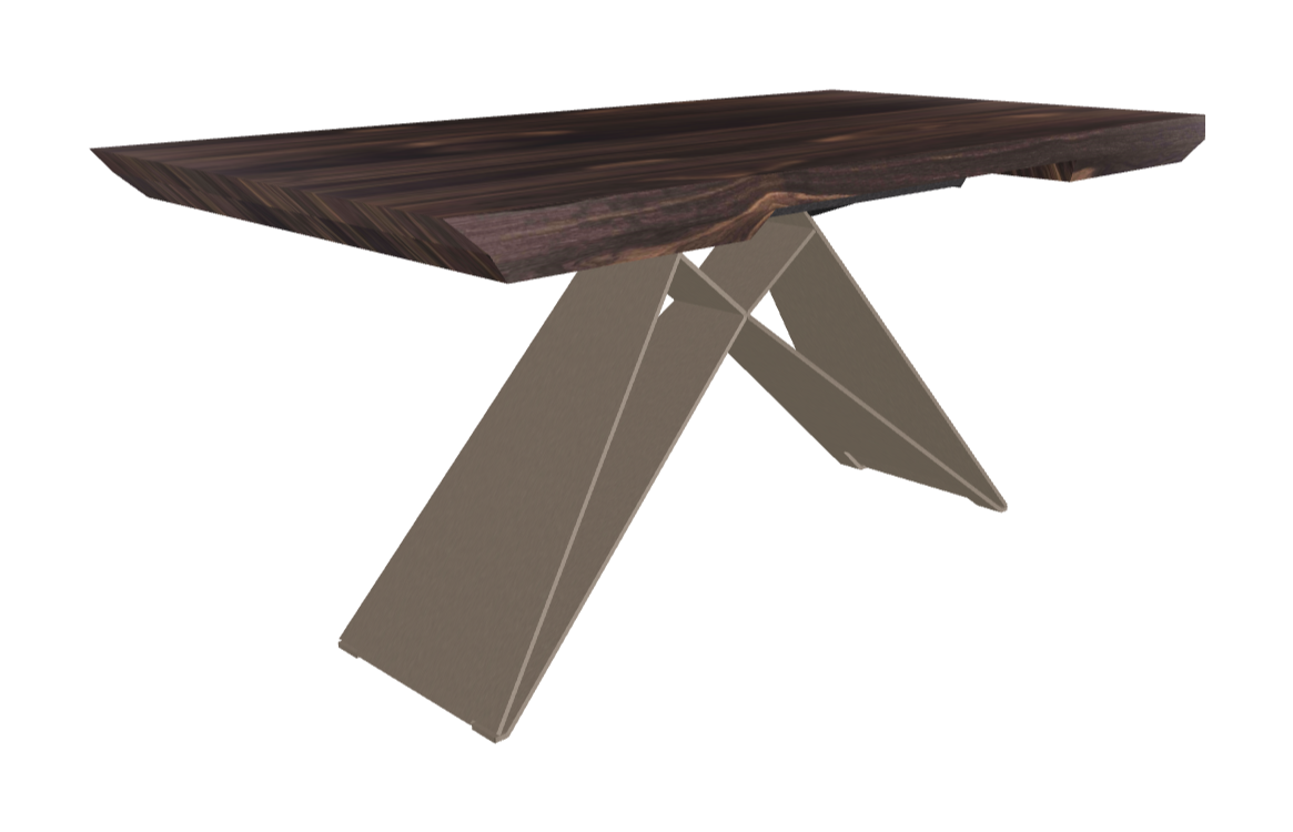160-237×90×75h_Burned Oak_Titanium Embossed_Closed