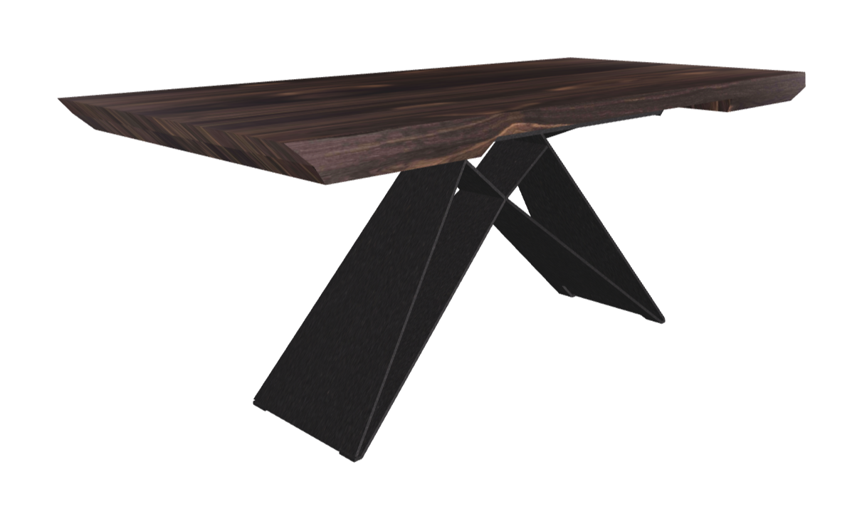 180-257×90×75h_Burned Oak_Black Embossed_Closed