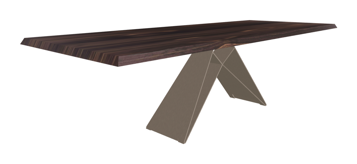 200-277×100×75h_Burned Oak_Titanium Embossed_Extended