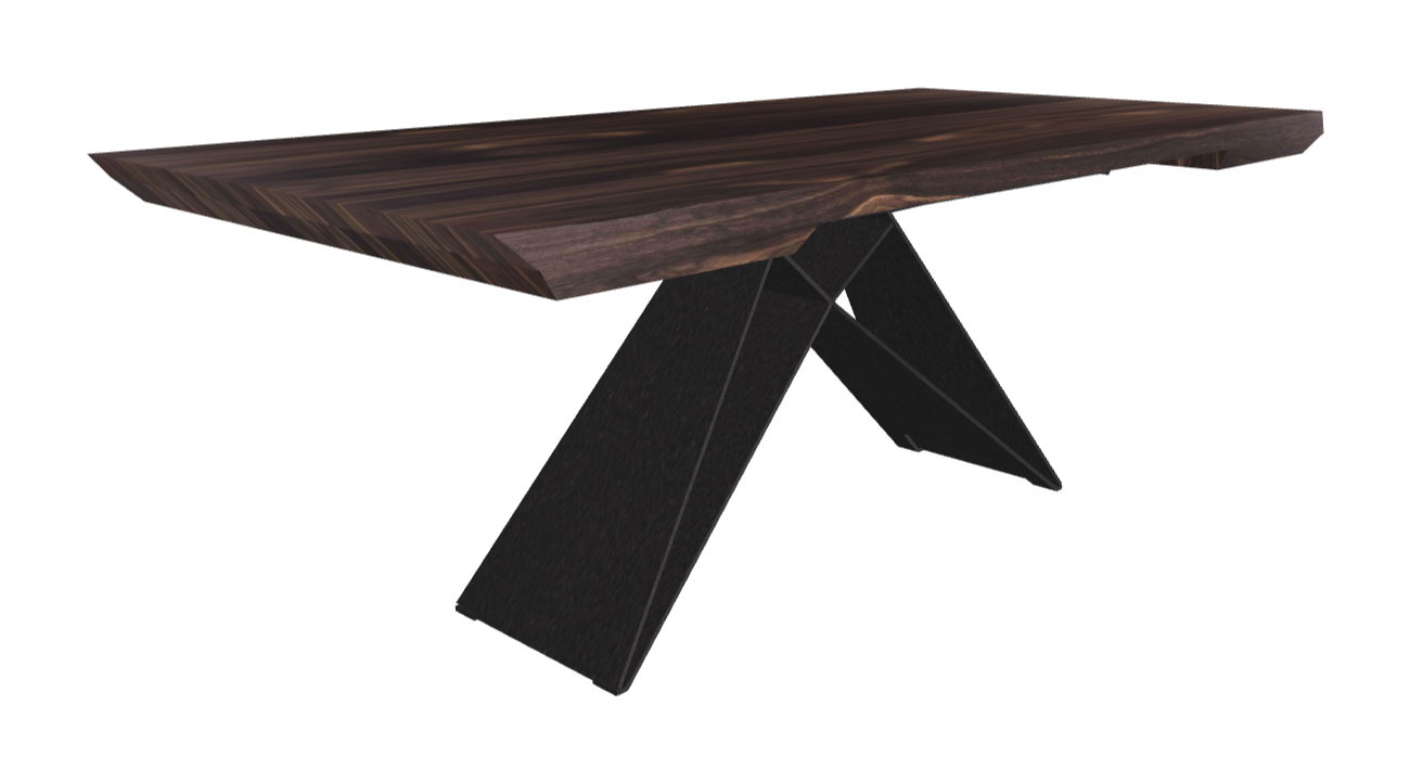 200-277×100×75h_Burned Oak_Black Embossed_Closed