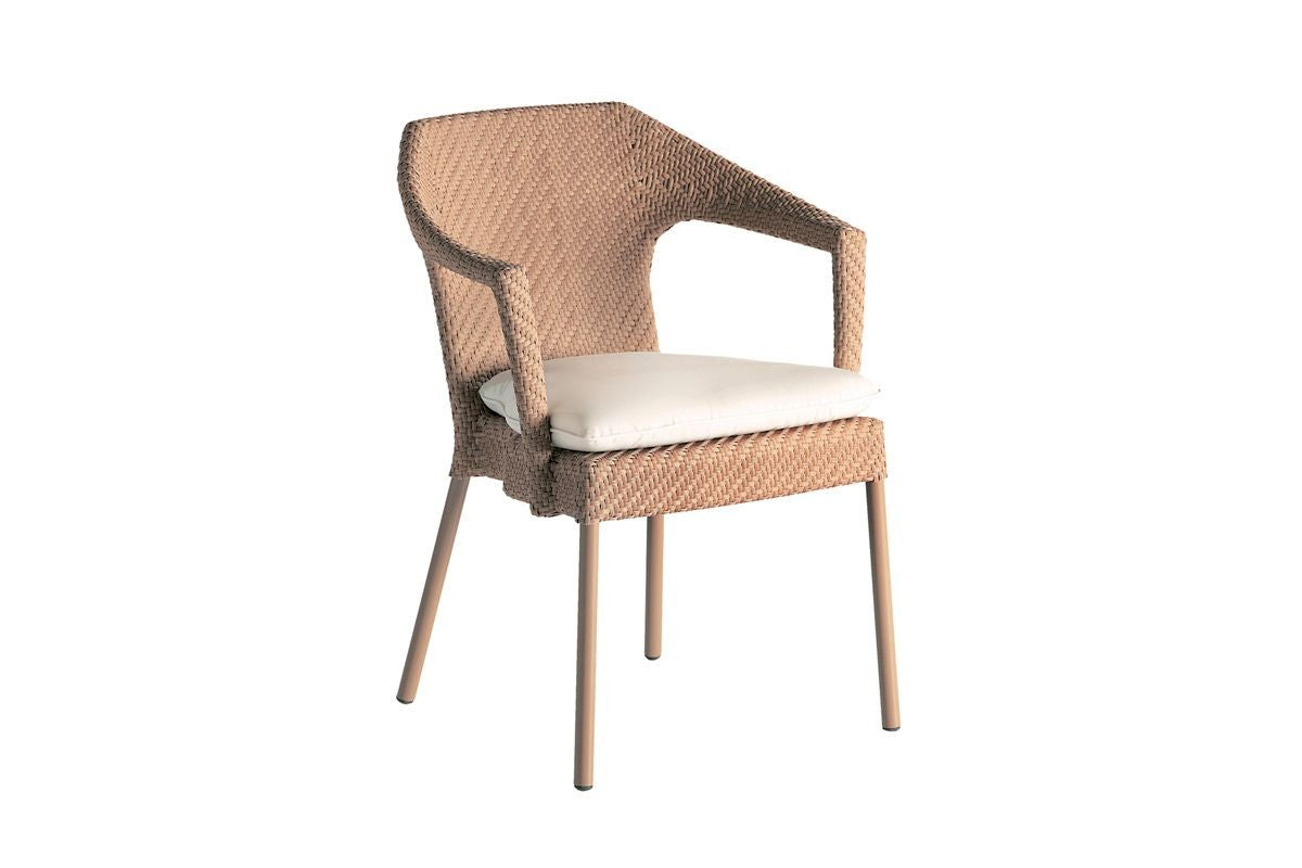 Caddie dining armchair with G1 Fabric