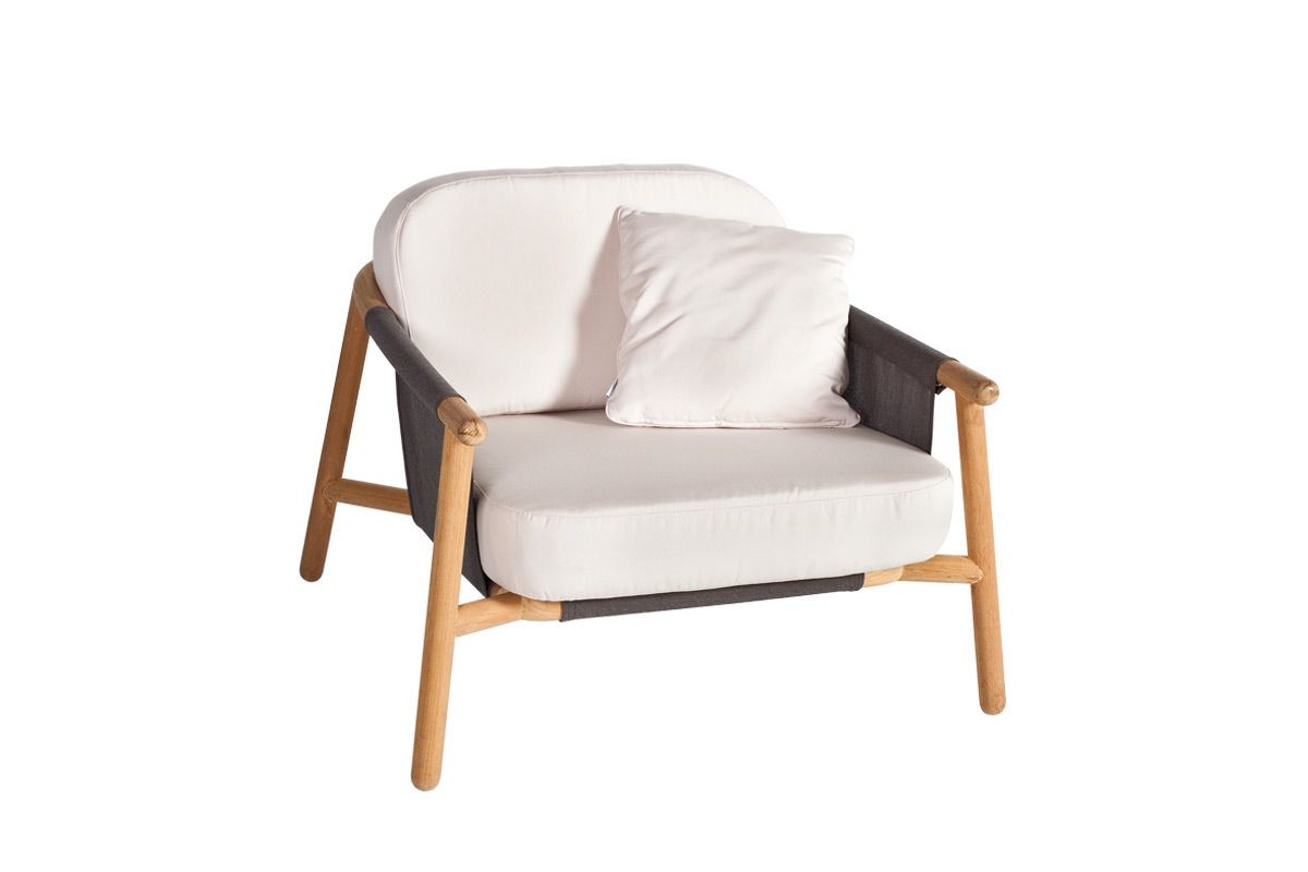 Hamp threepiece armchair with G1 Fabric