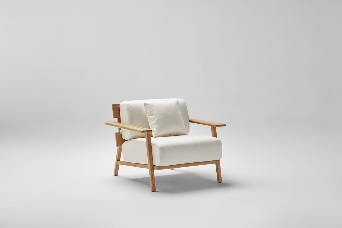 Paralel threepiece armchair with G2 Fabric