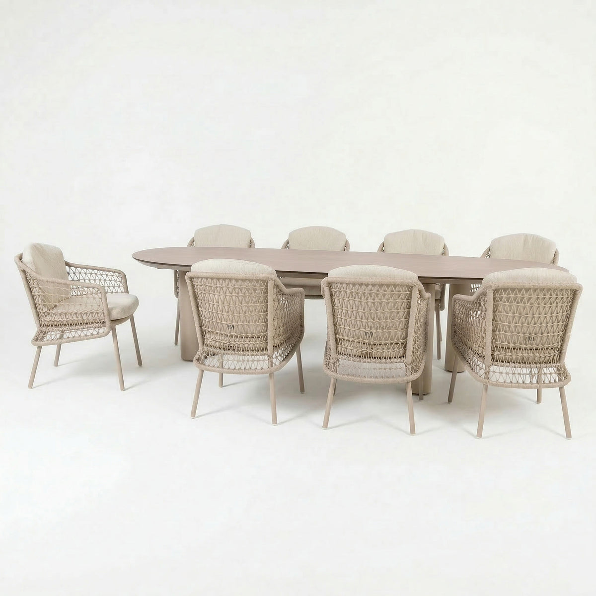 4 Seasons Outdoor Puccini 8 Seat - Denia 290cm Mango Ceramic Dining Table