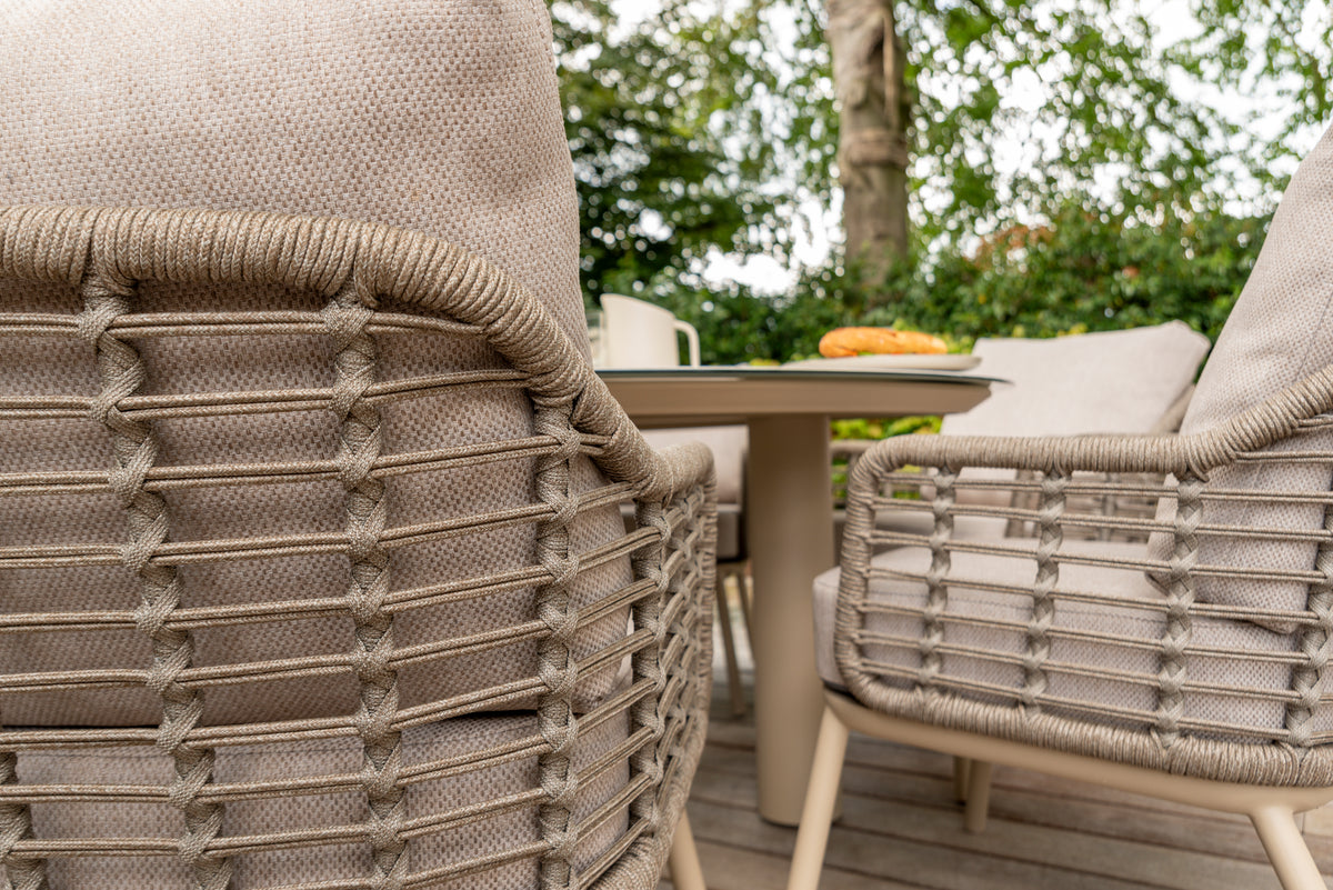 4 Seasons Outdoor Puglia 5 Seat Lounge with Coffee Tables