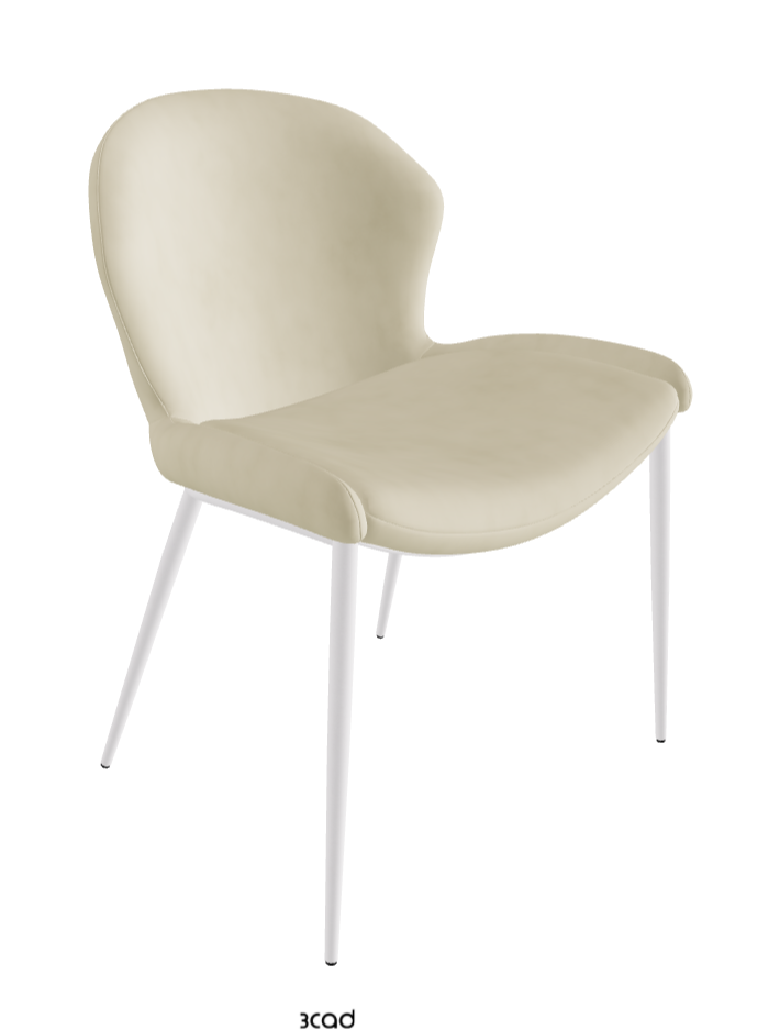 Rachel ML Dining Armchair_Pearl Embossed_Micro Nubuk_Beige