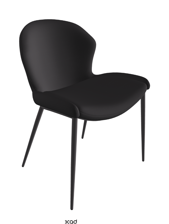 Rachel ML Dining Armchair_Graphite Embossed_Glove Soft Leather_Hornet