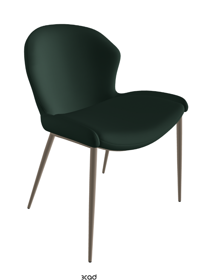 Rachel ML Dining Armchair_Titanium Embossed_Soft Leather_Sherwood
