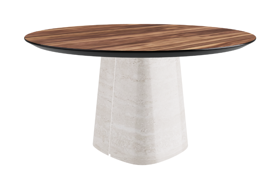 Cattelan Italia Rado Wood Round Dining Table