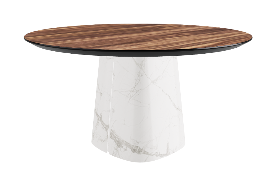 Cattelan Italia Rado Wood Round Dining Table