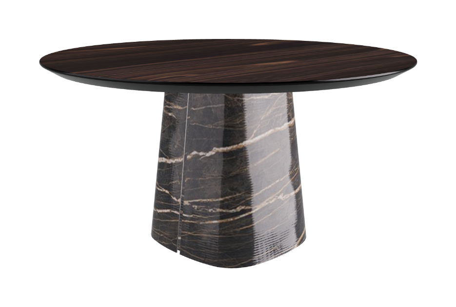Cattelan Italia Rado Wood Round Dining Table