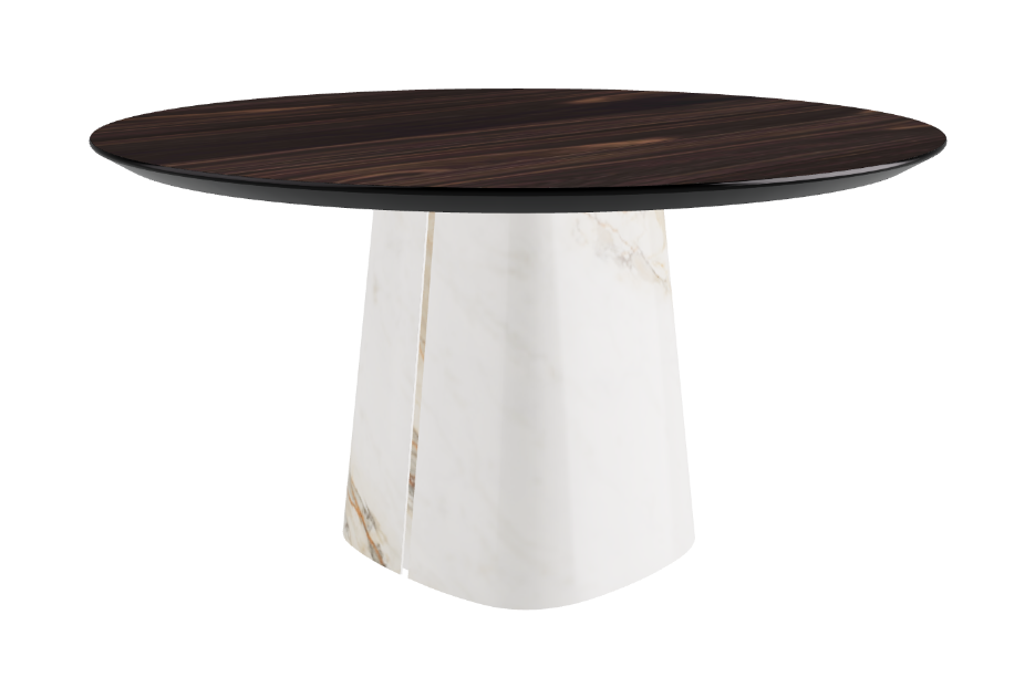 Cattelan Italia Rado Wood Round Dining Table
