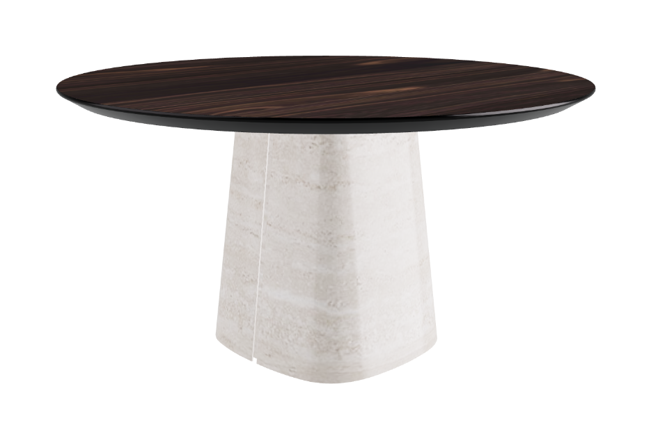 Cattelan Italia Rado Wood Round Dining Table