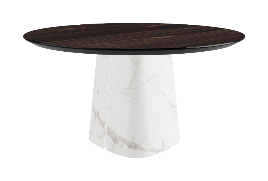 Cattelan Italia Rado Wood Round Dining Table