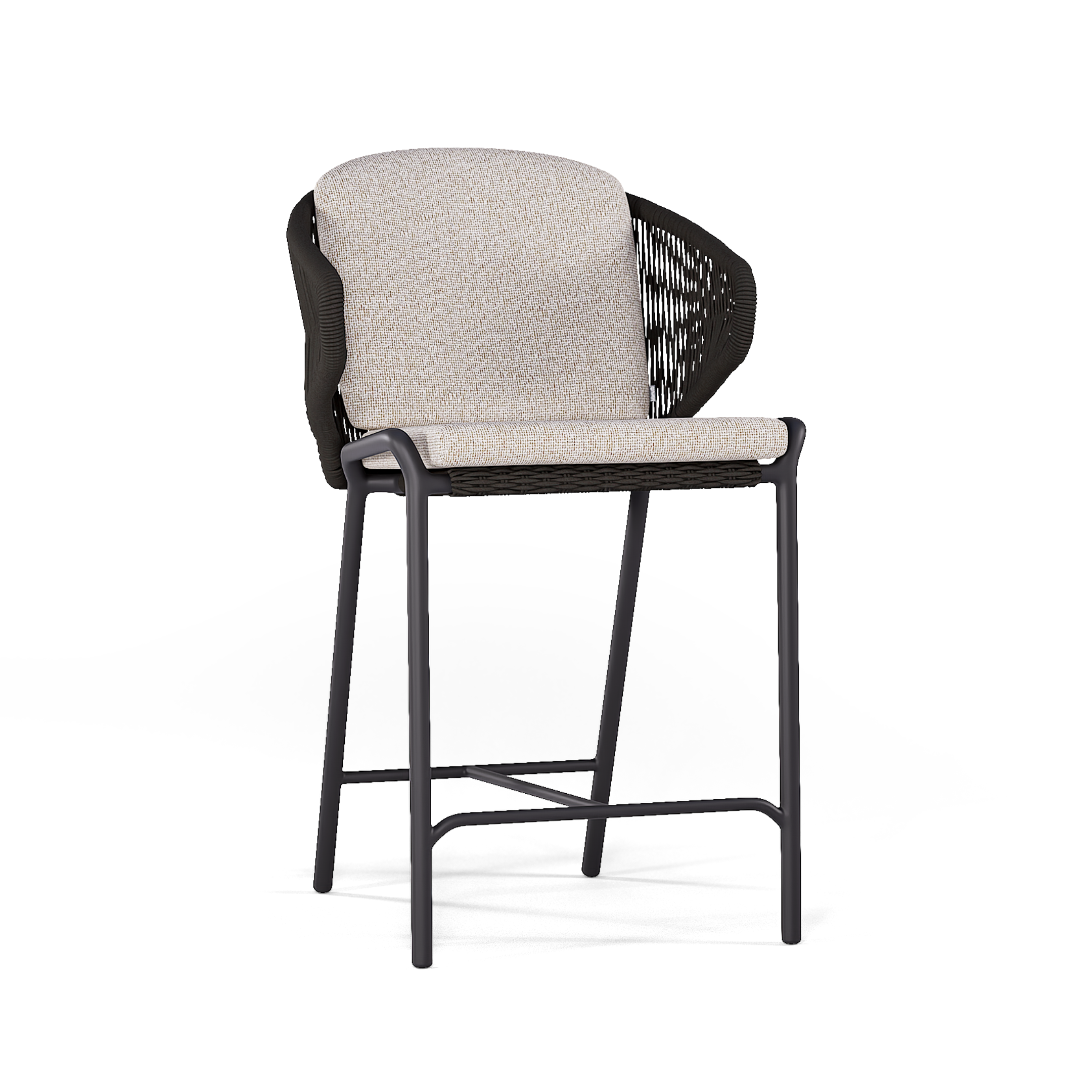 Manutti Radoc Counter Height Stool with Back
