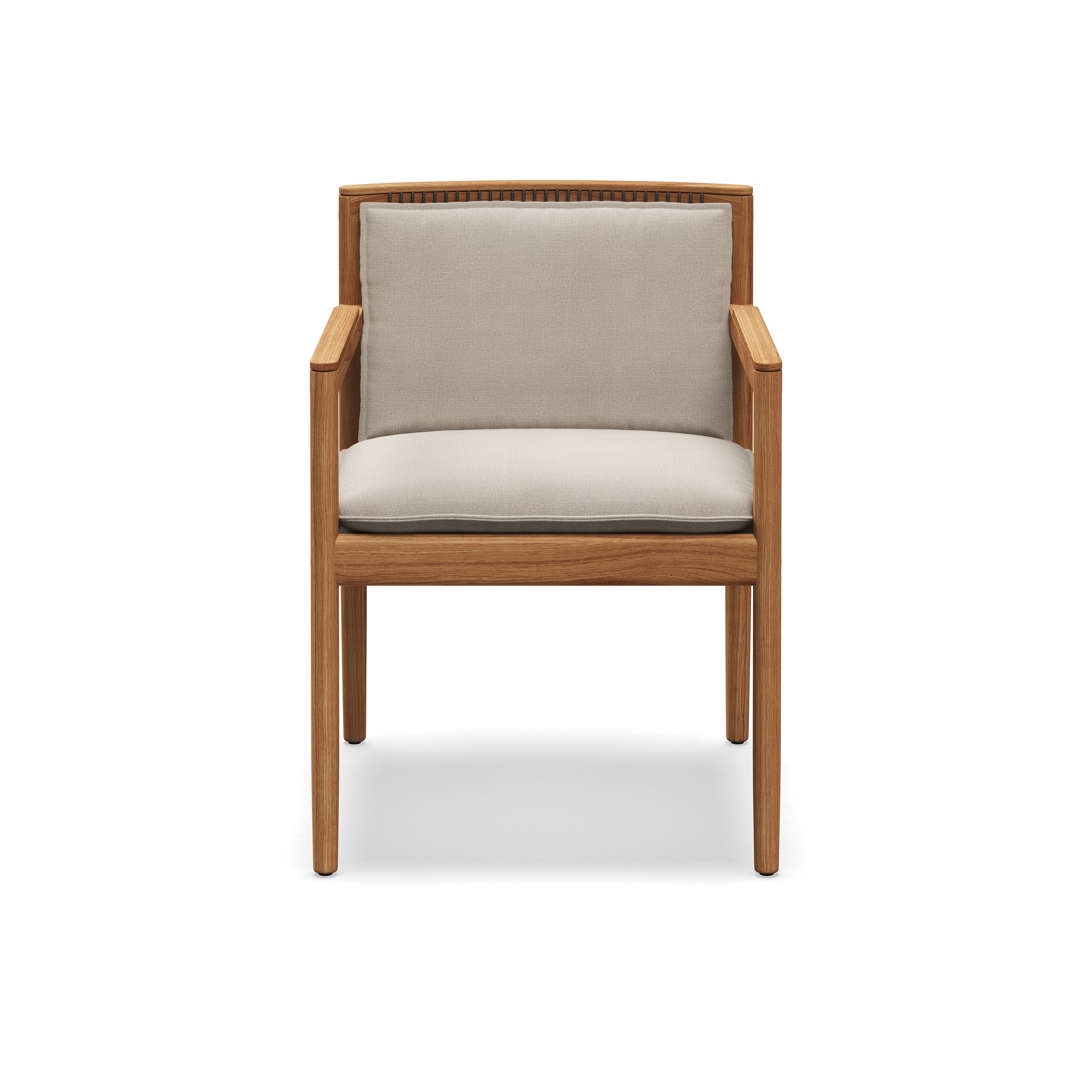 Gloster Saranac Dining Chair with Arms