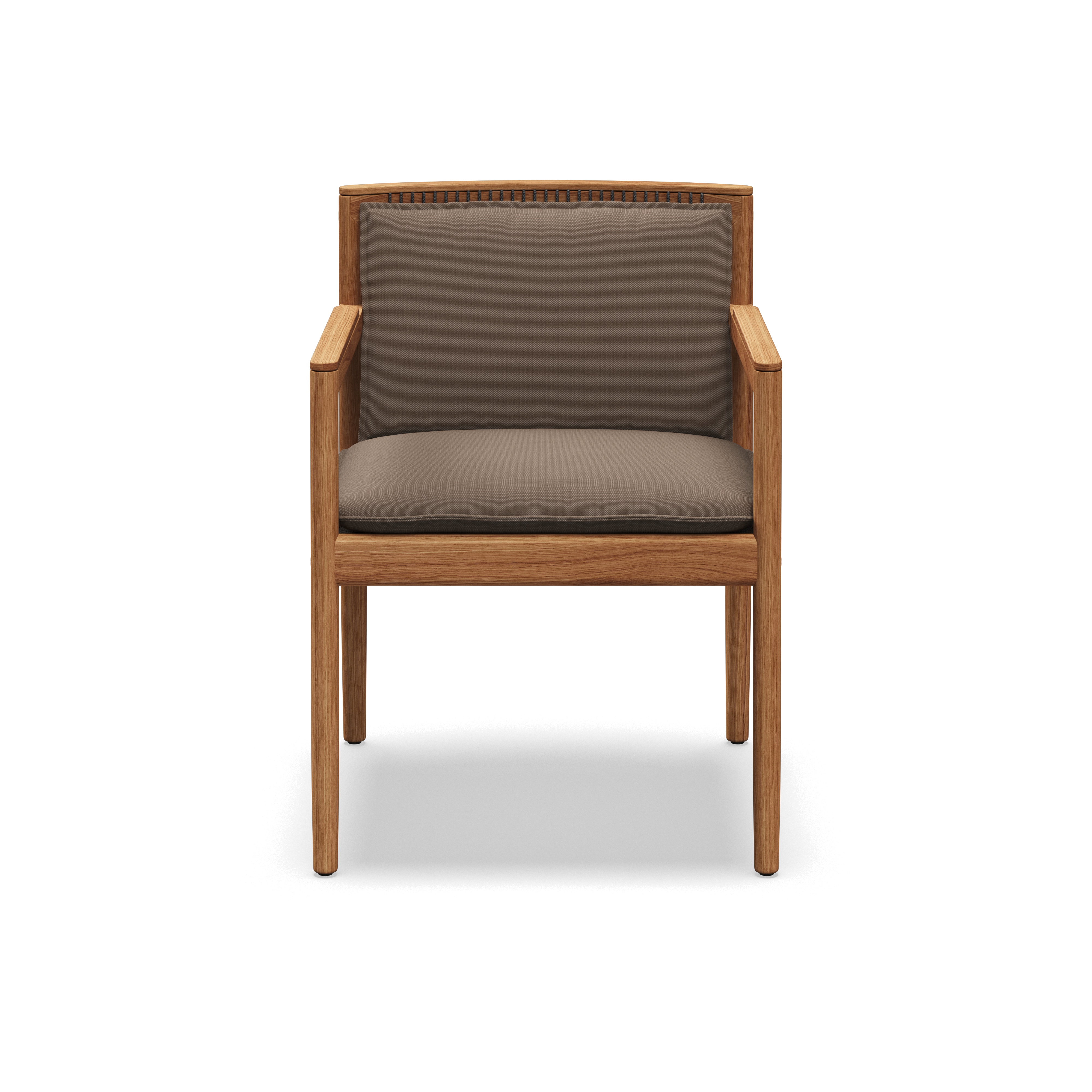 Gloster Saranac Dining Chair with Arms