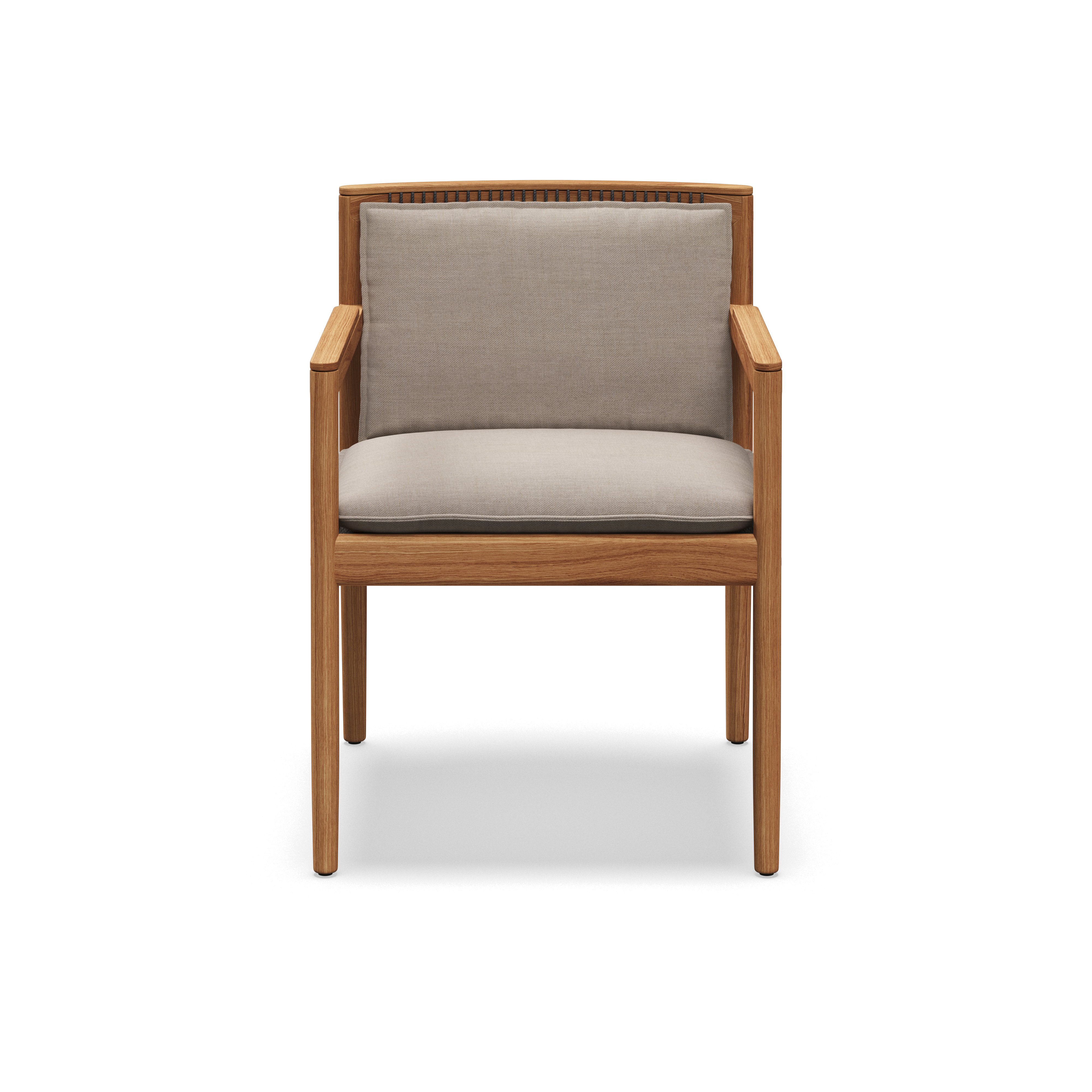 Gloster Saranac Dining Chair with Arms
