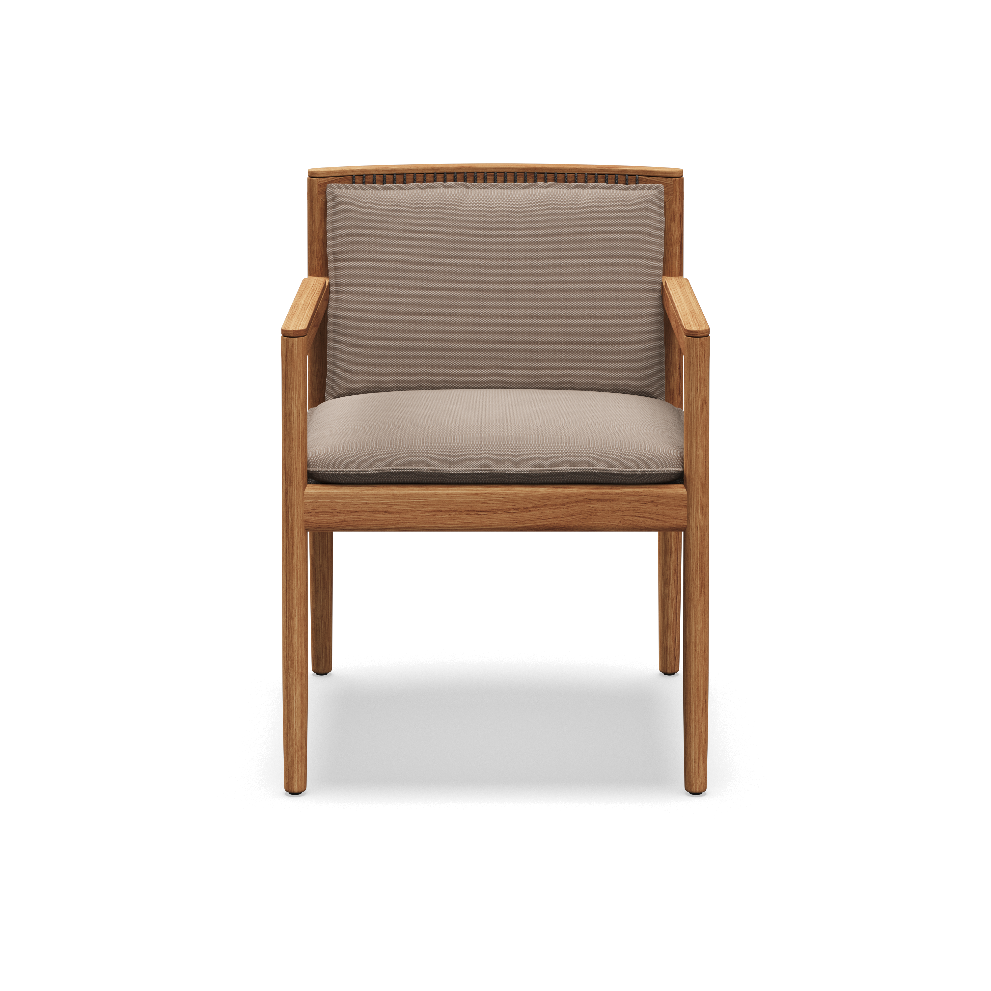 Gloster Saranac Dining Chair with Arms