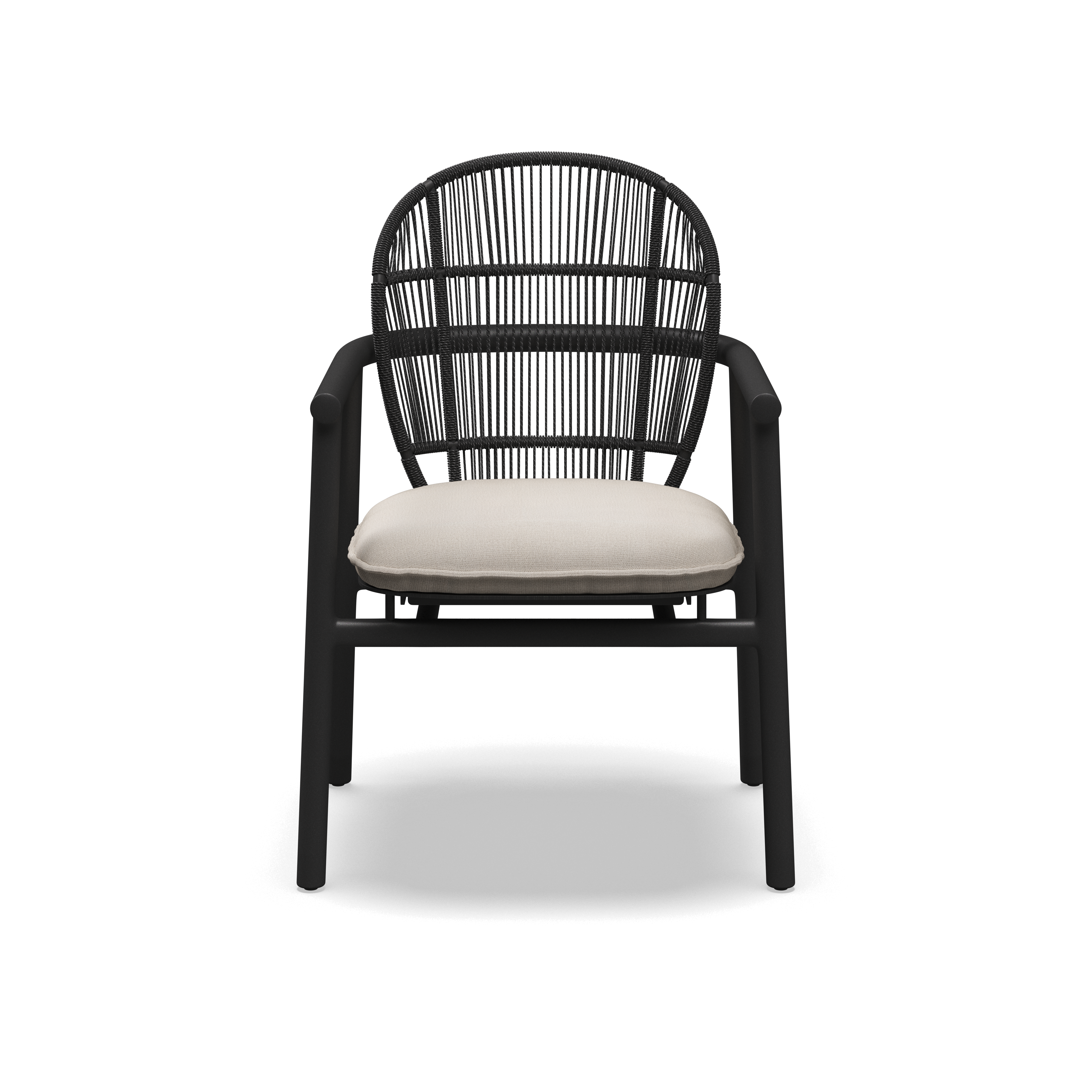 Gloster Fern Aluminium Dining Chair with Arms
