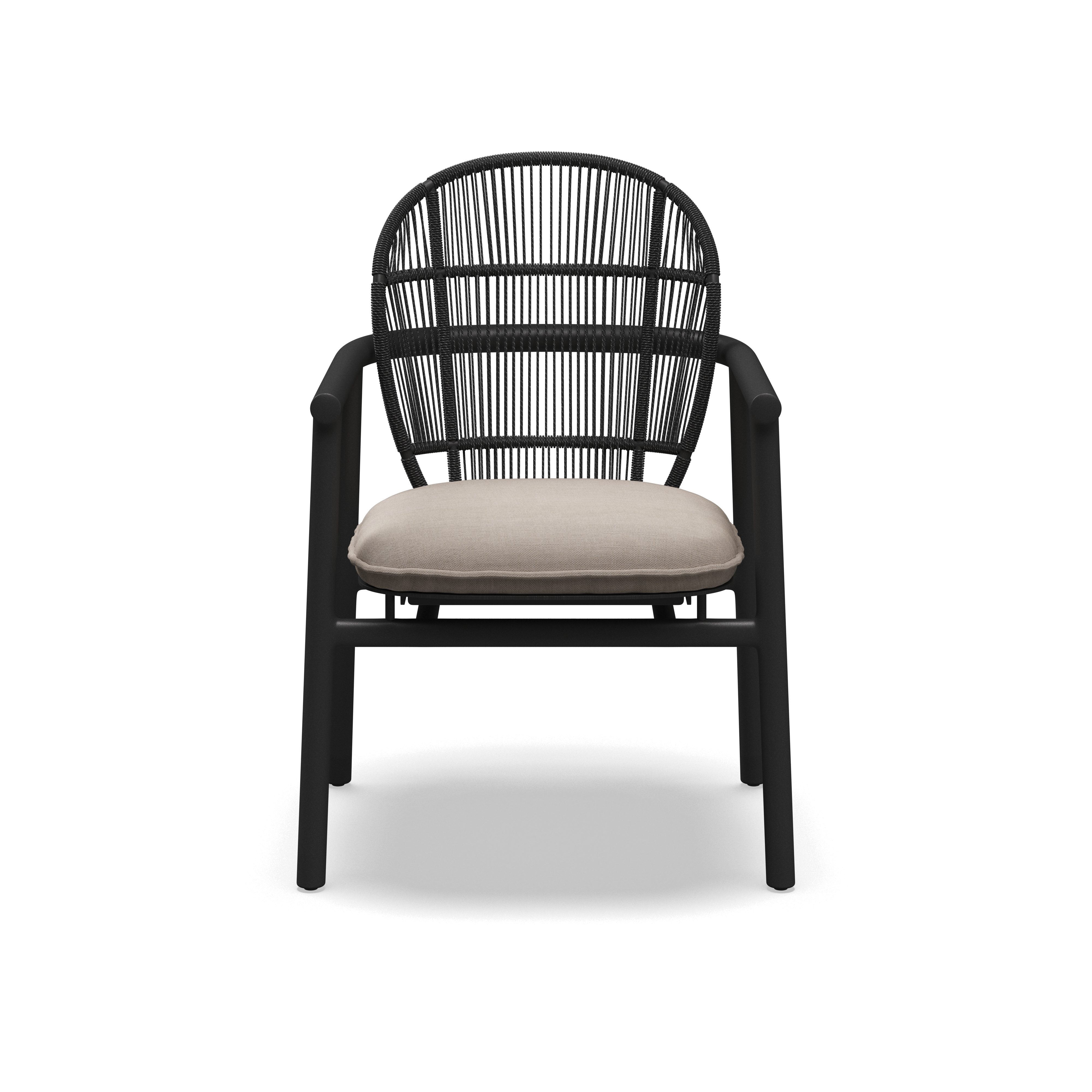 Gloster Fern Aluminium Dining Chair with Arms
