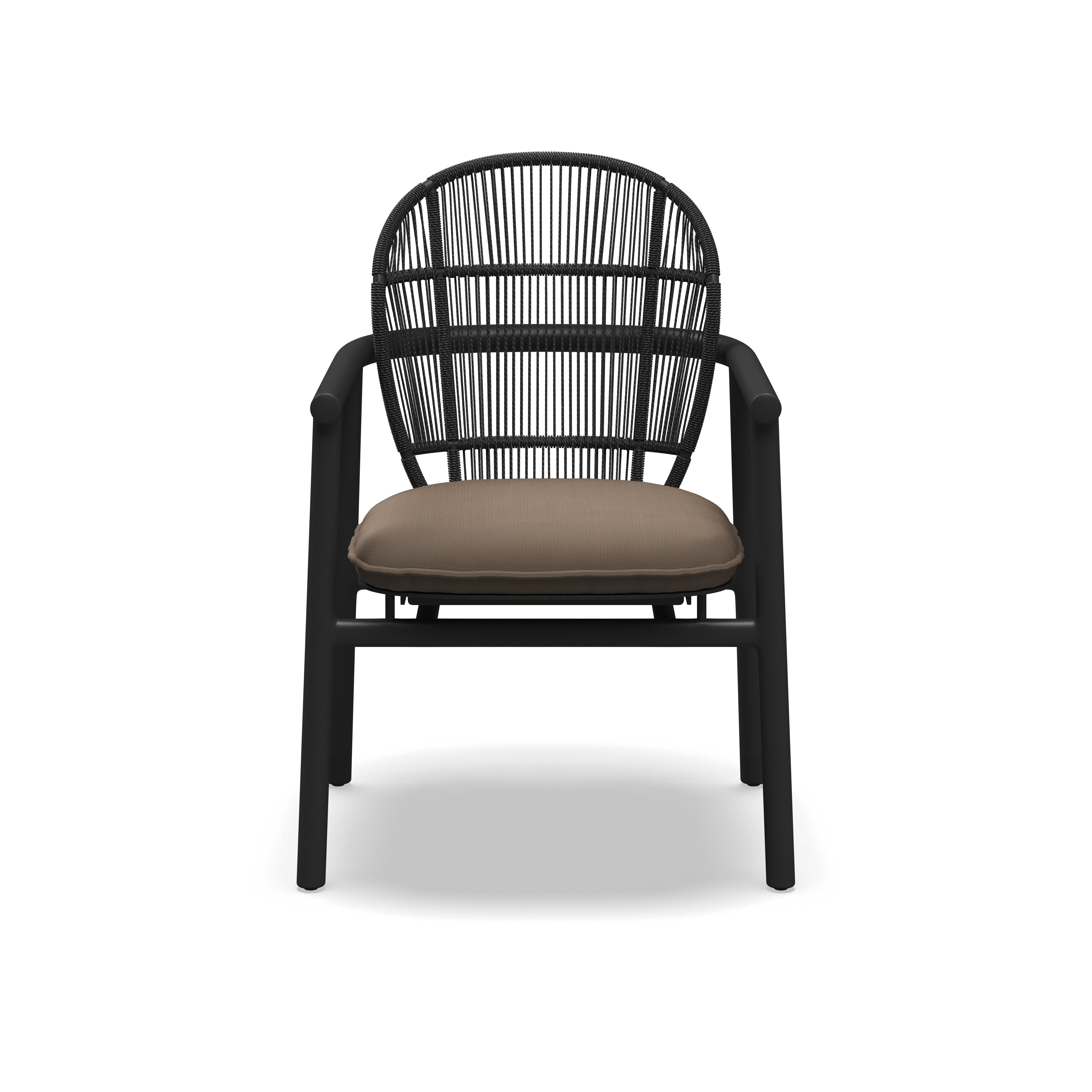 Gloster Fern Aluminium Dining Chair with Arms