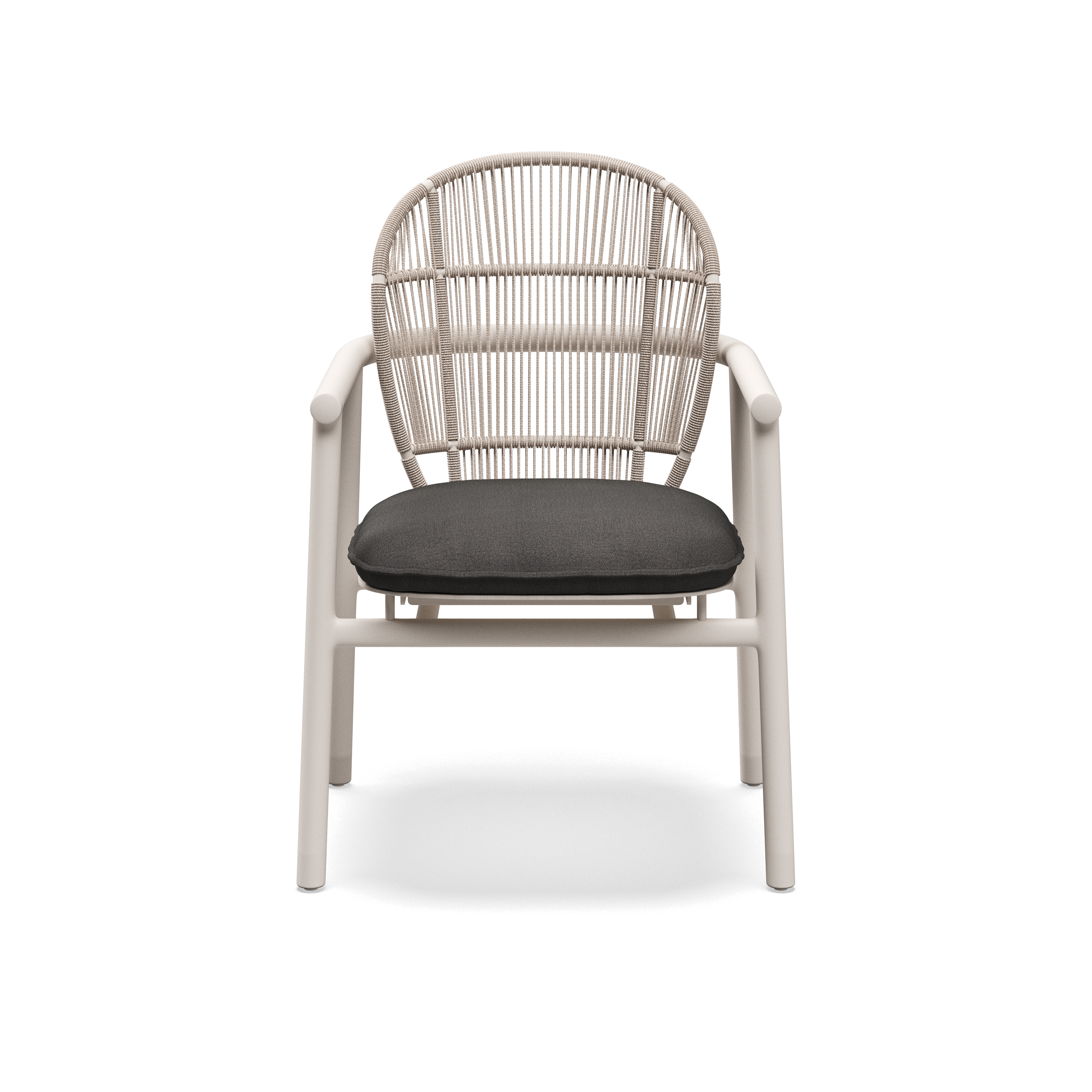 Gloster Fern Aluminium Dining Chair with Arms