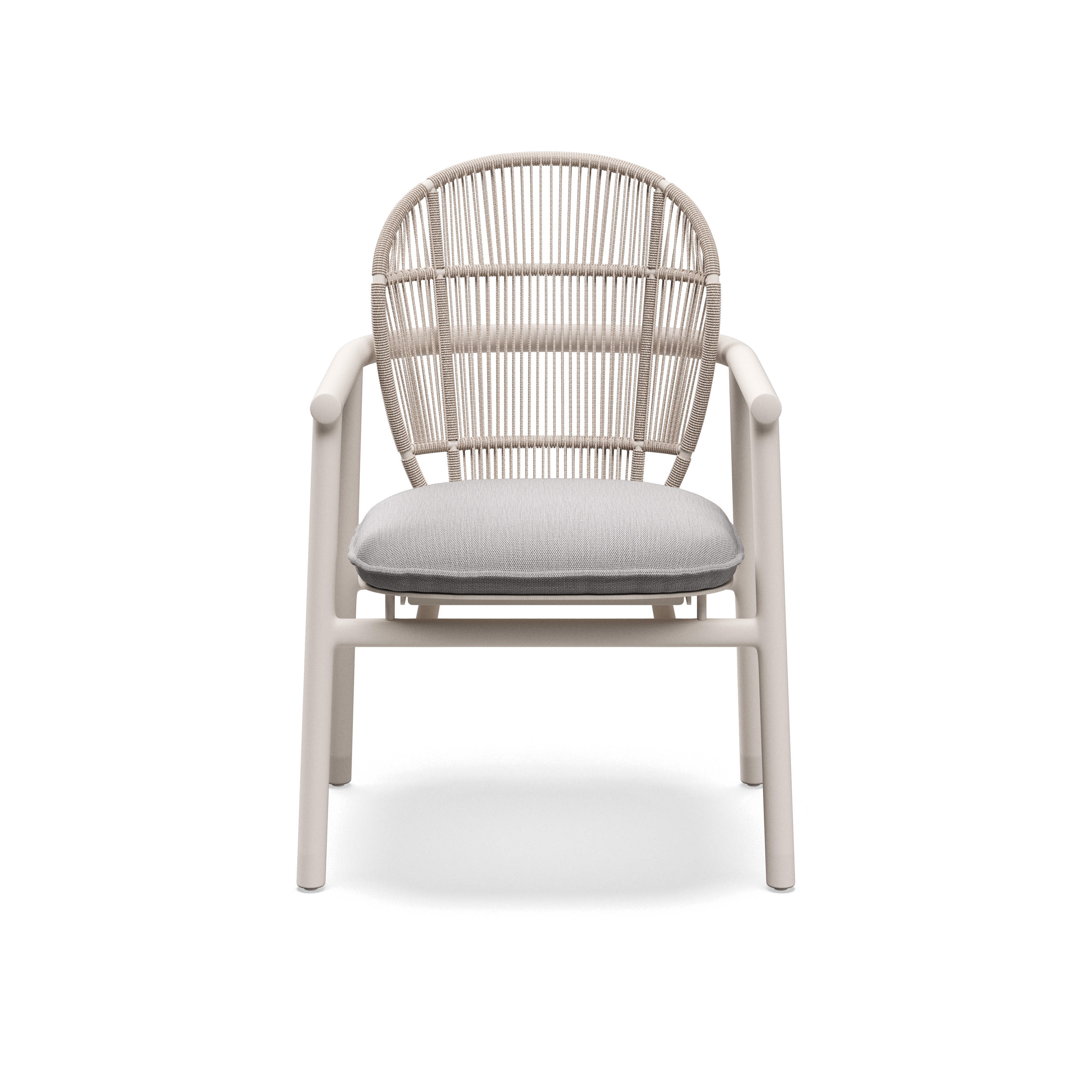 Gloster Fern Aluminium Dining Chair with Arms