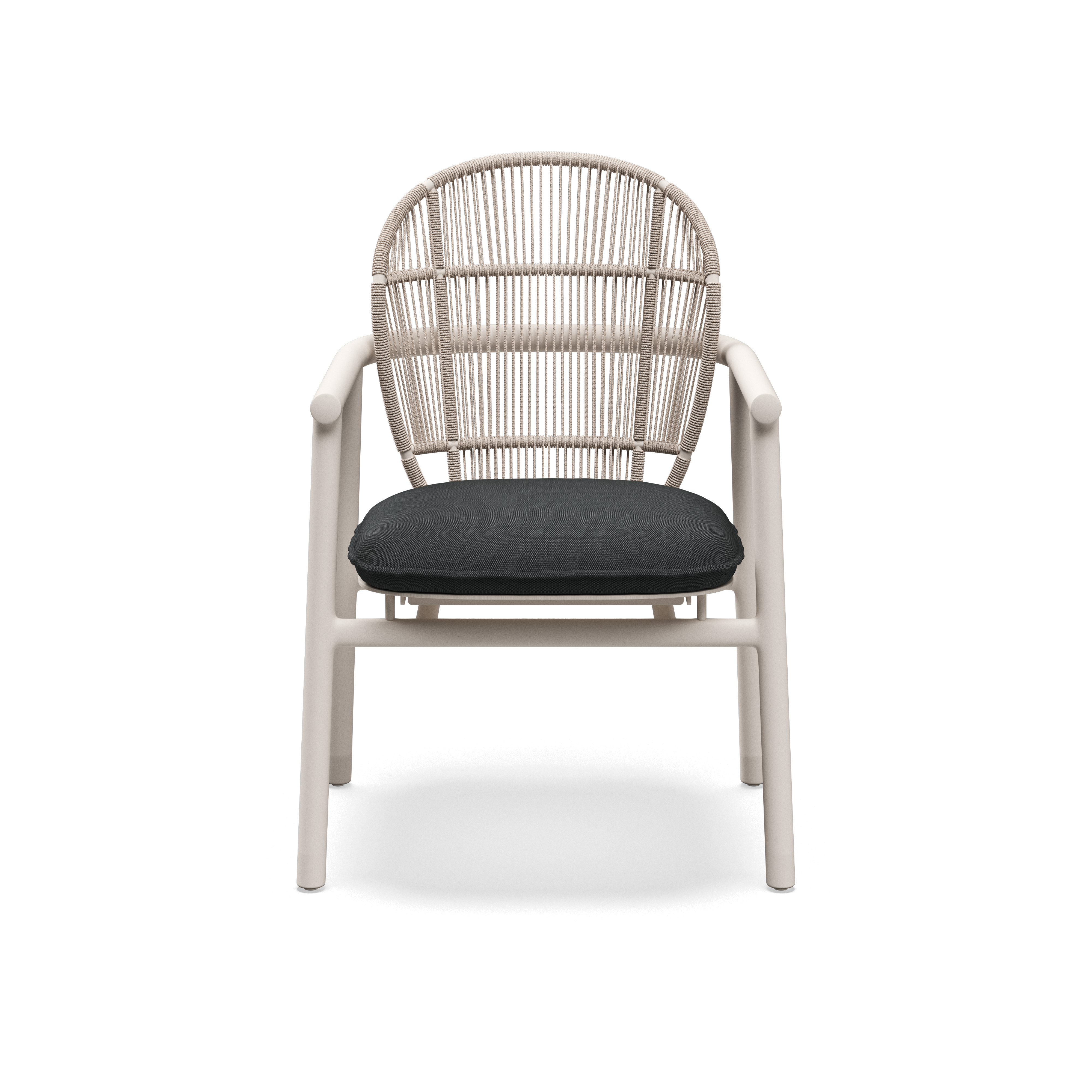Gloster Fern Aluminium Dining Chair with Arms