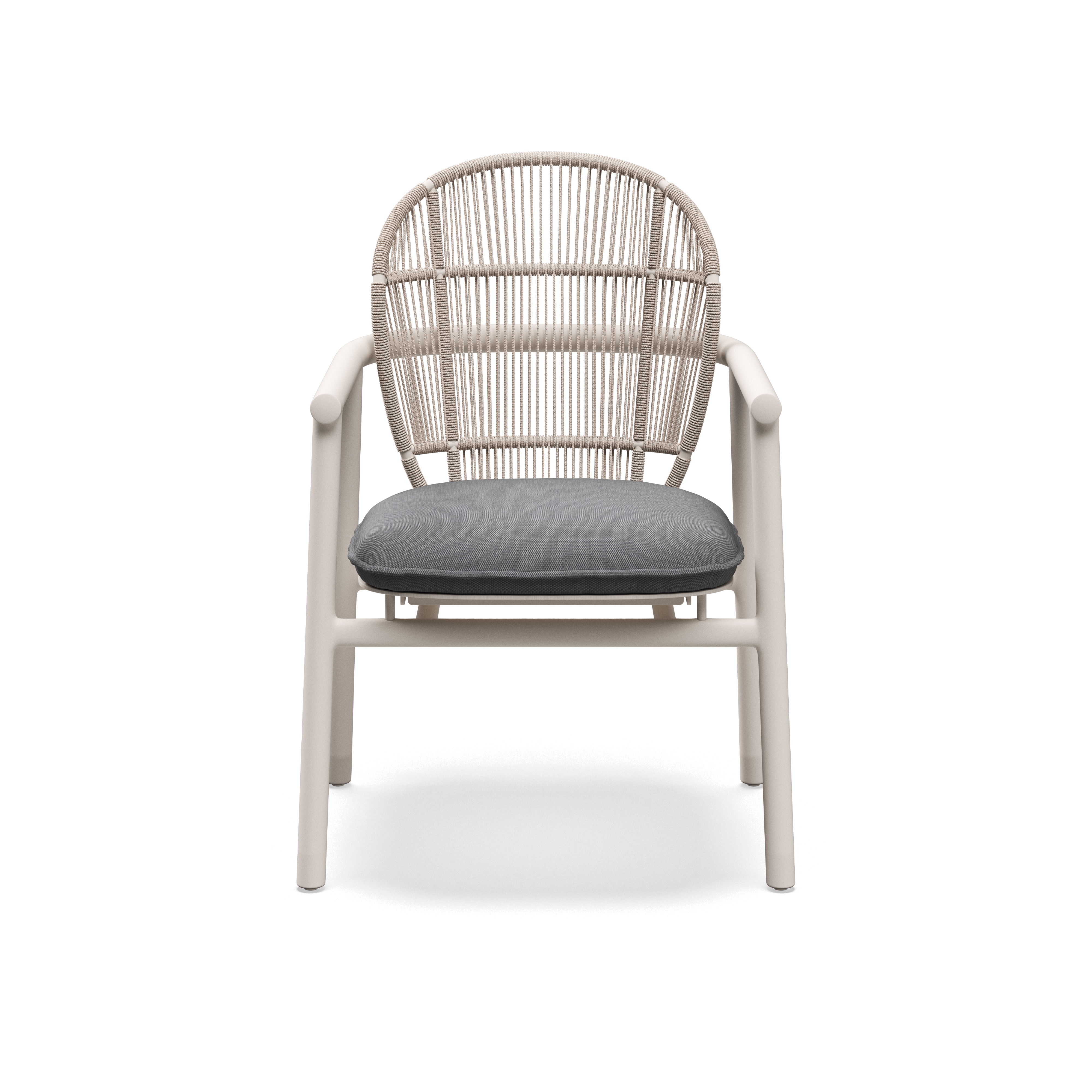Gloster Fern Aluminium Dining Chair with Arms