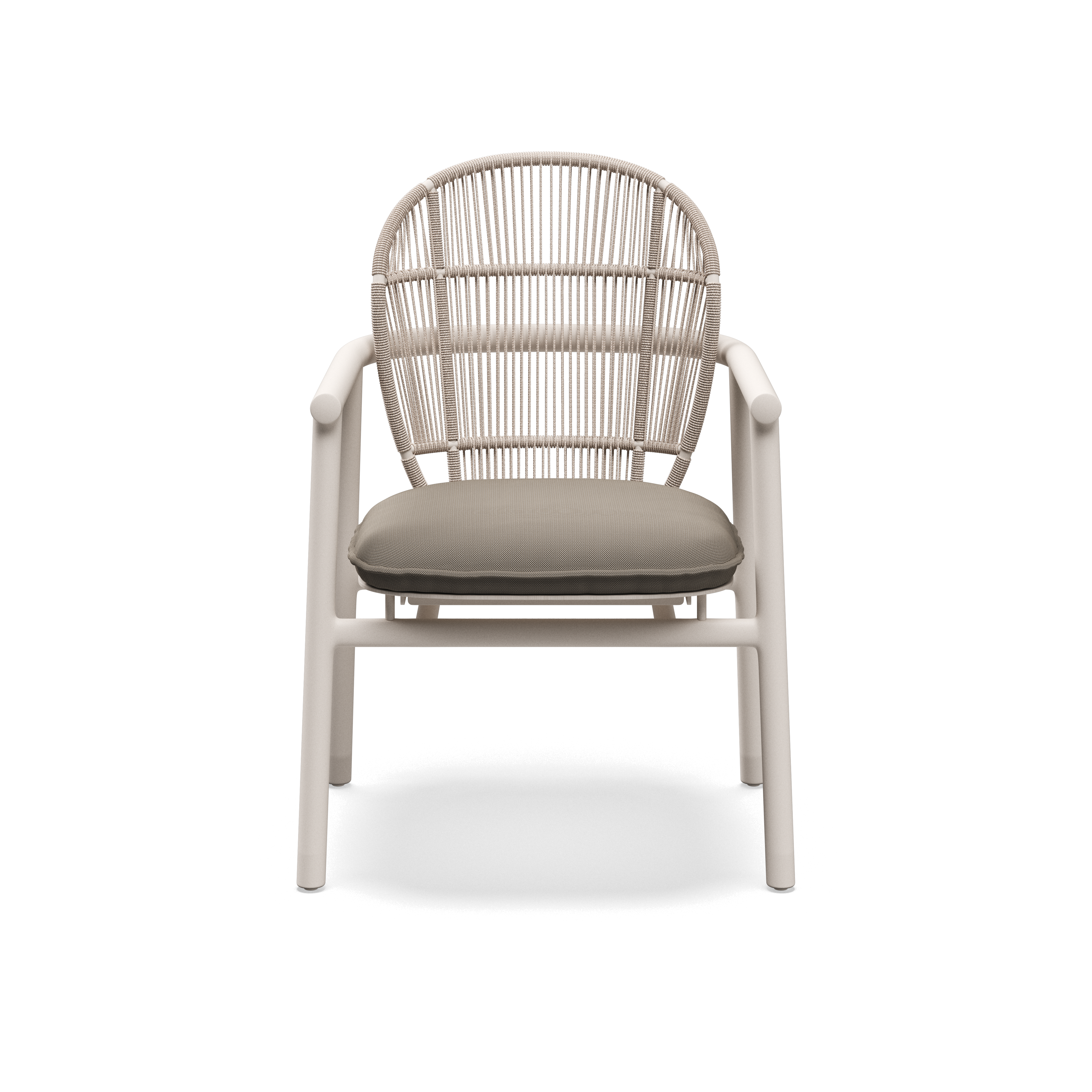 Gloster Fern Aluminium Dining Chair with Arms