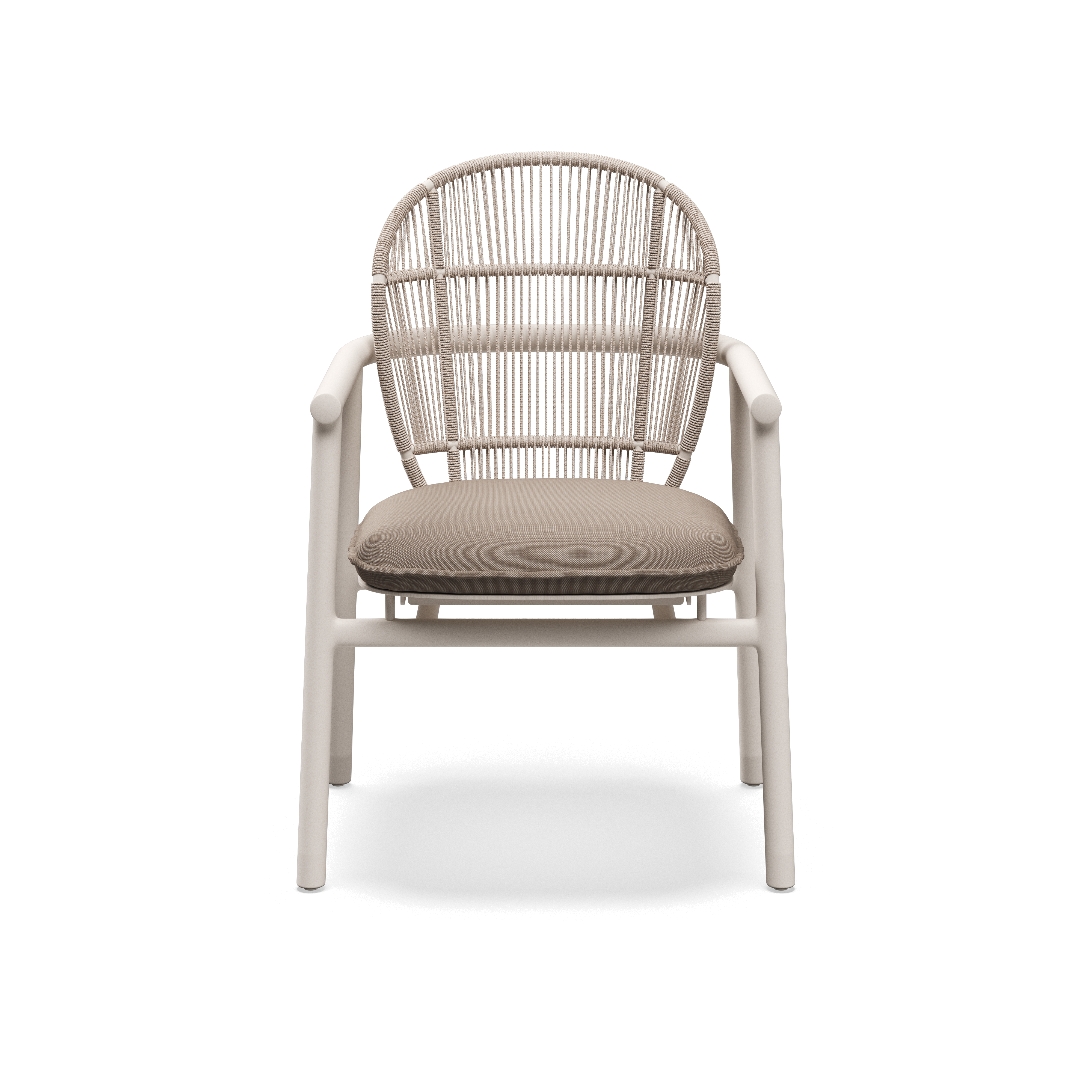 Gloster Fern Aluminium Dining Chair with Arms