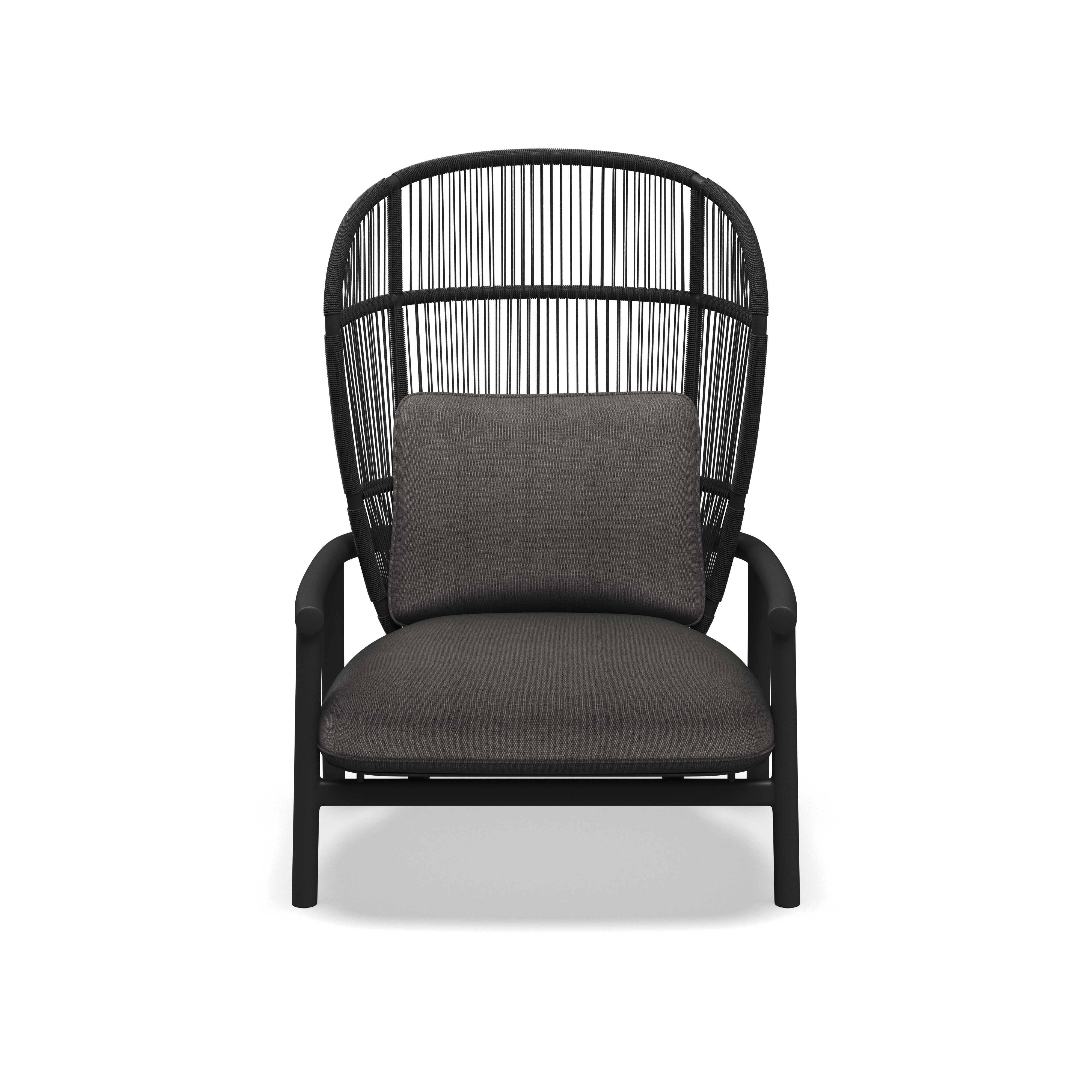 Gloster Fern Aluminium High Back Lounge Chair