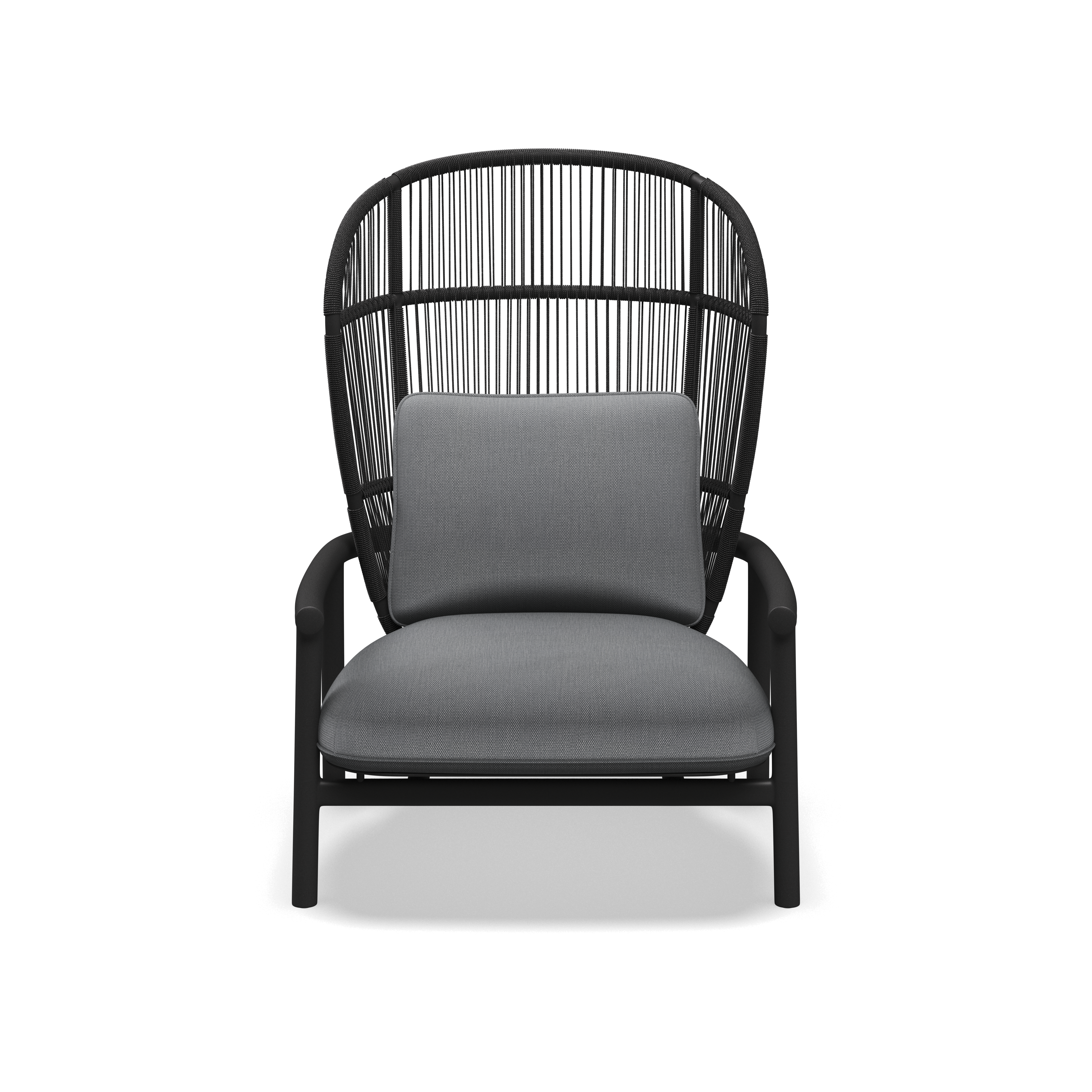 Gloster Fern Aluminium High Back Lounge Chair